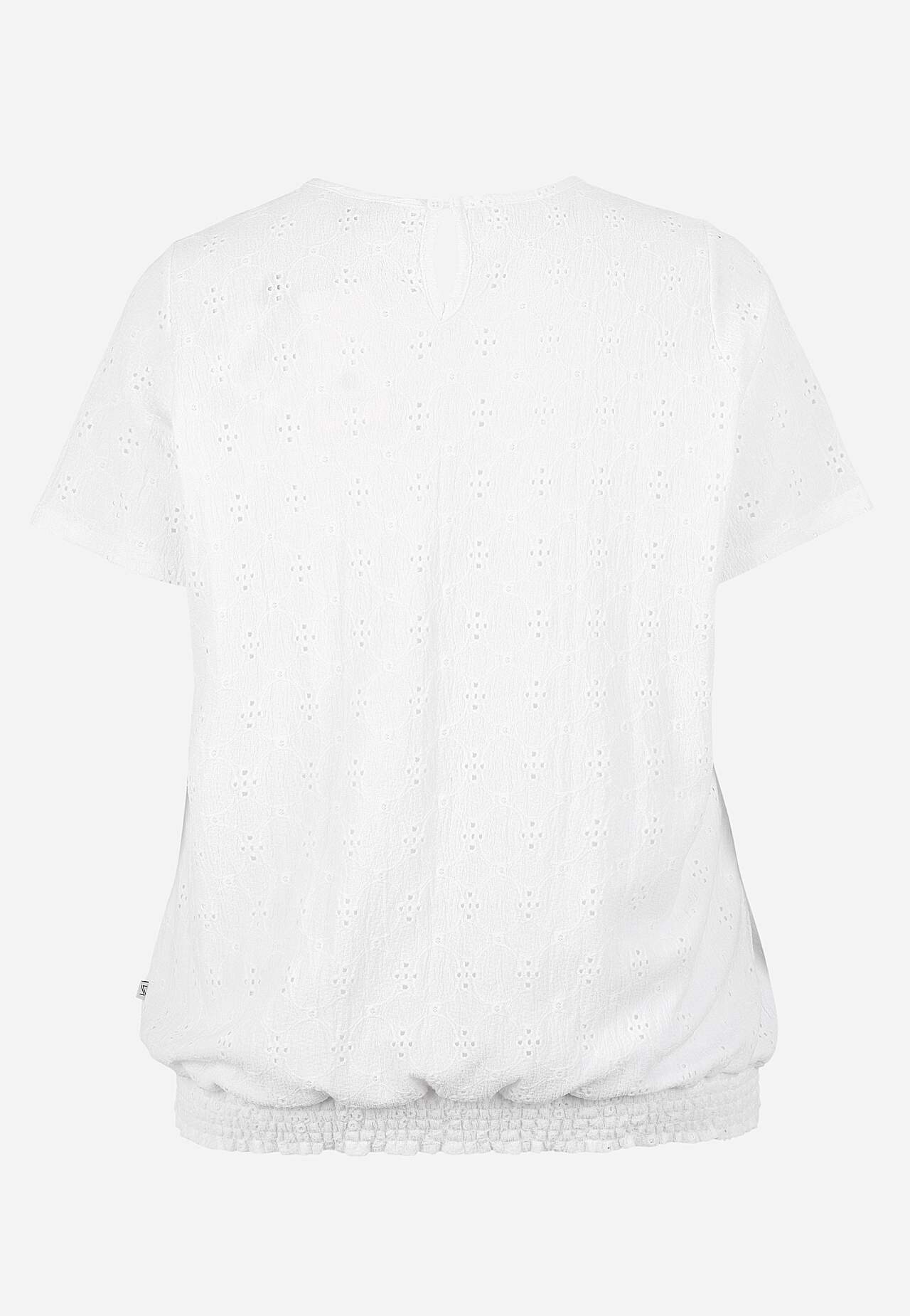 Jerseytopp med hullbroderi ZH-Dream