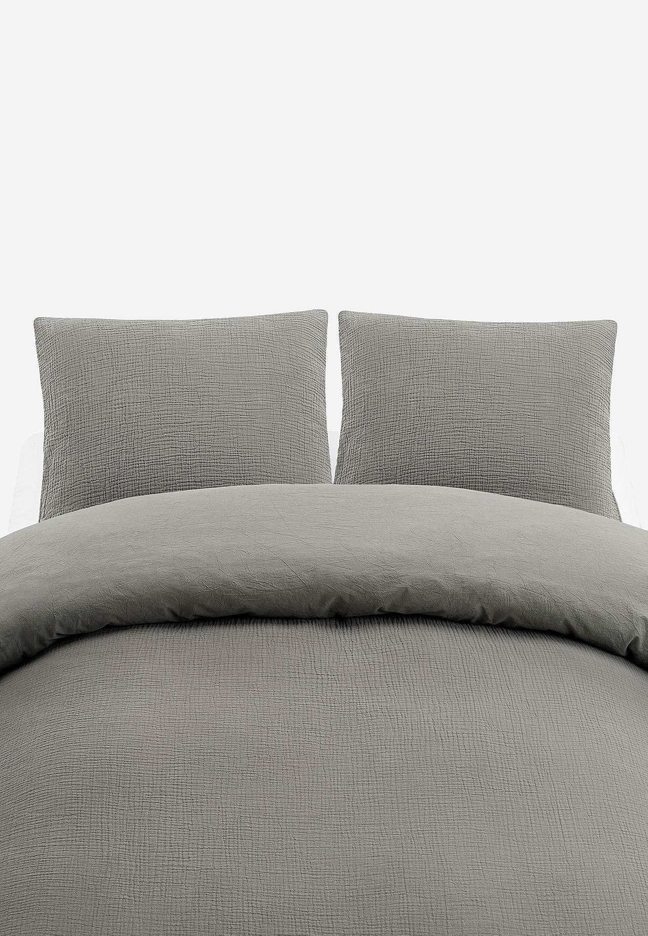Rynket dynetrekksett 220x210 cm Rolling