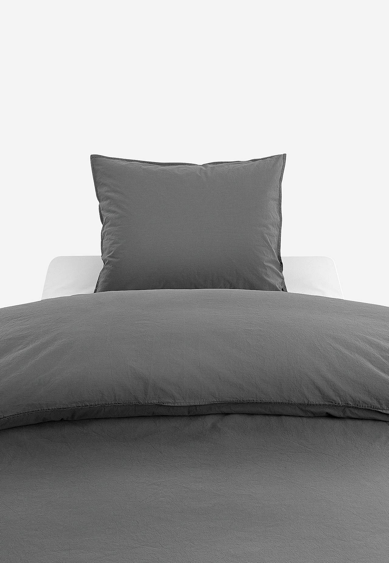 Dynetrekksett i bomullspercale 150x210 cm Waveless