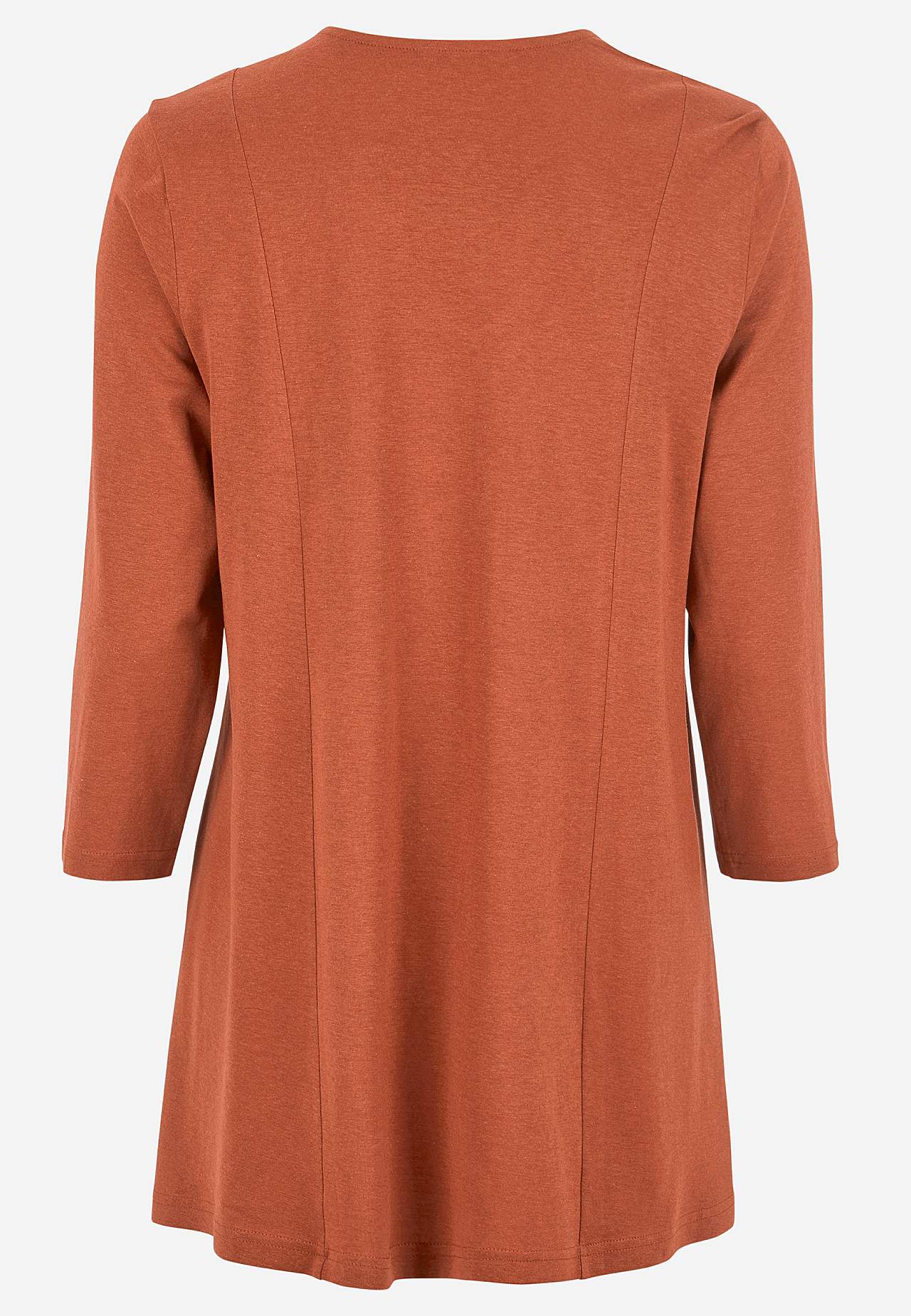 Jerseytunika med krøllet detalj