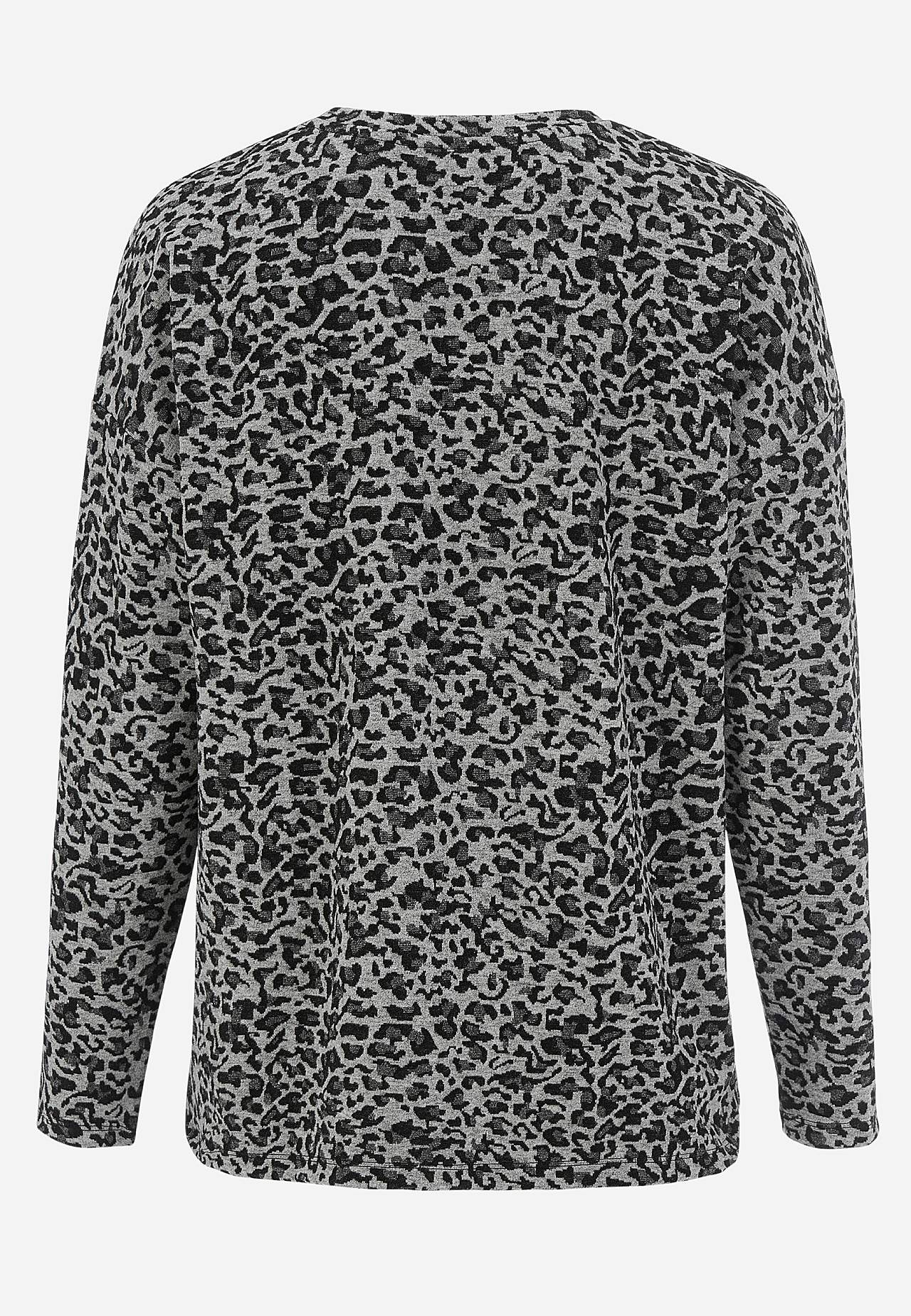 Supermyk, langermet jerseytopp
