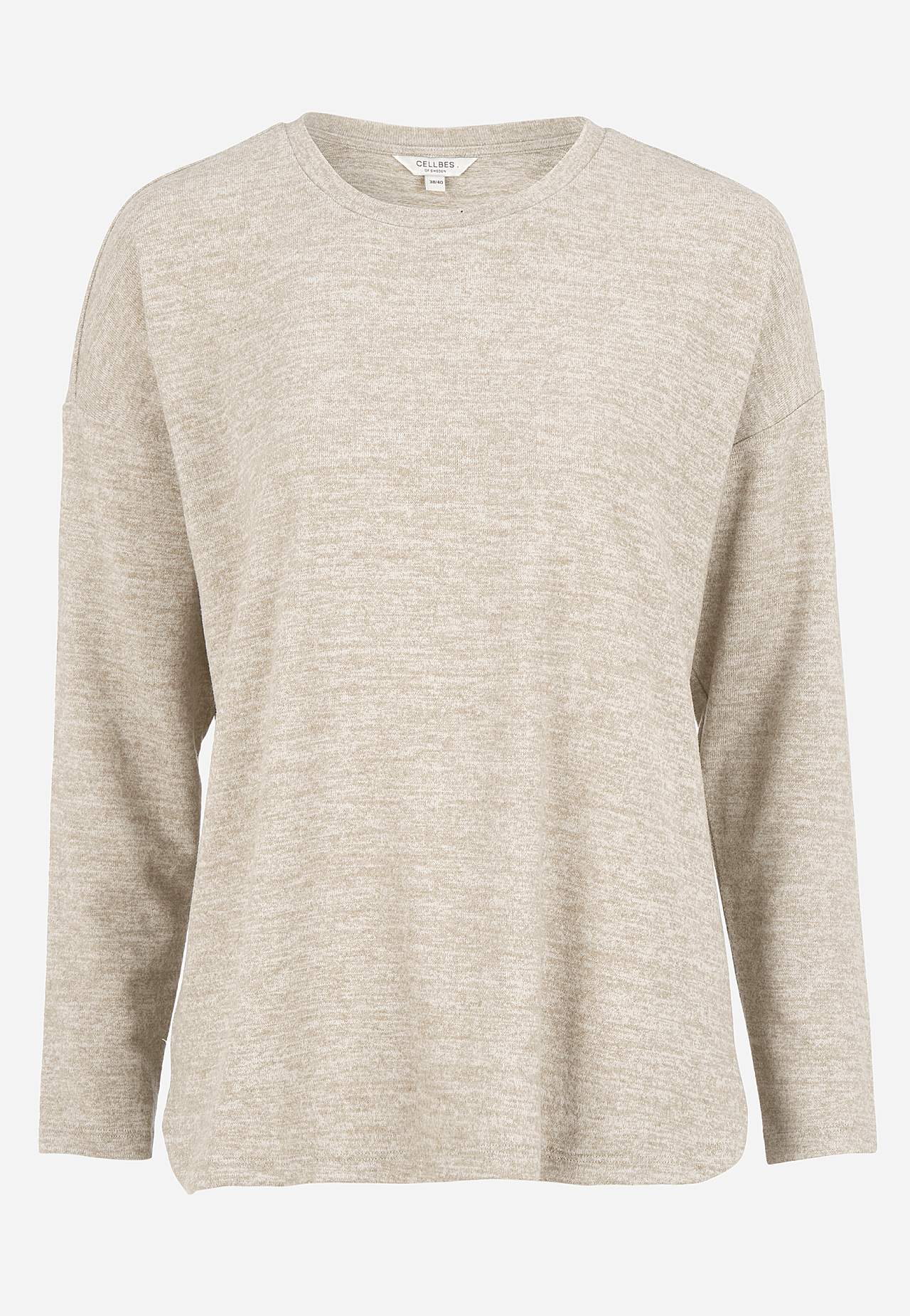 Supermyk, langermet jerseytopp