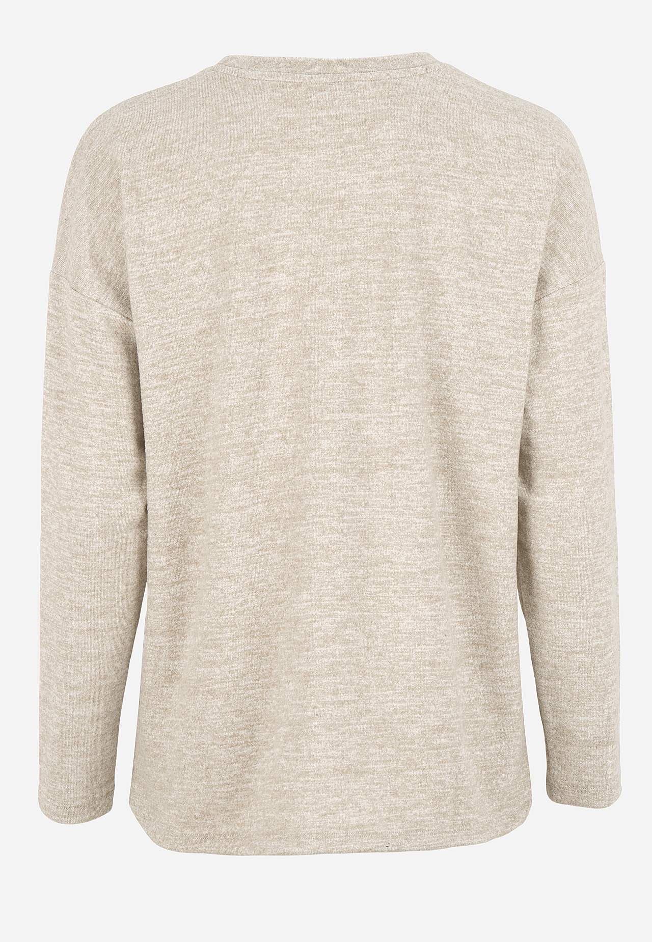 Supermyk, langermet jerseytopp