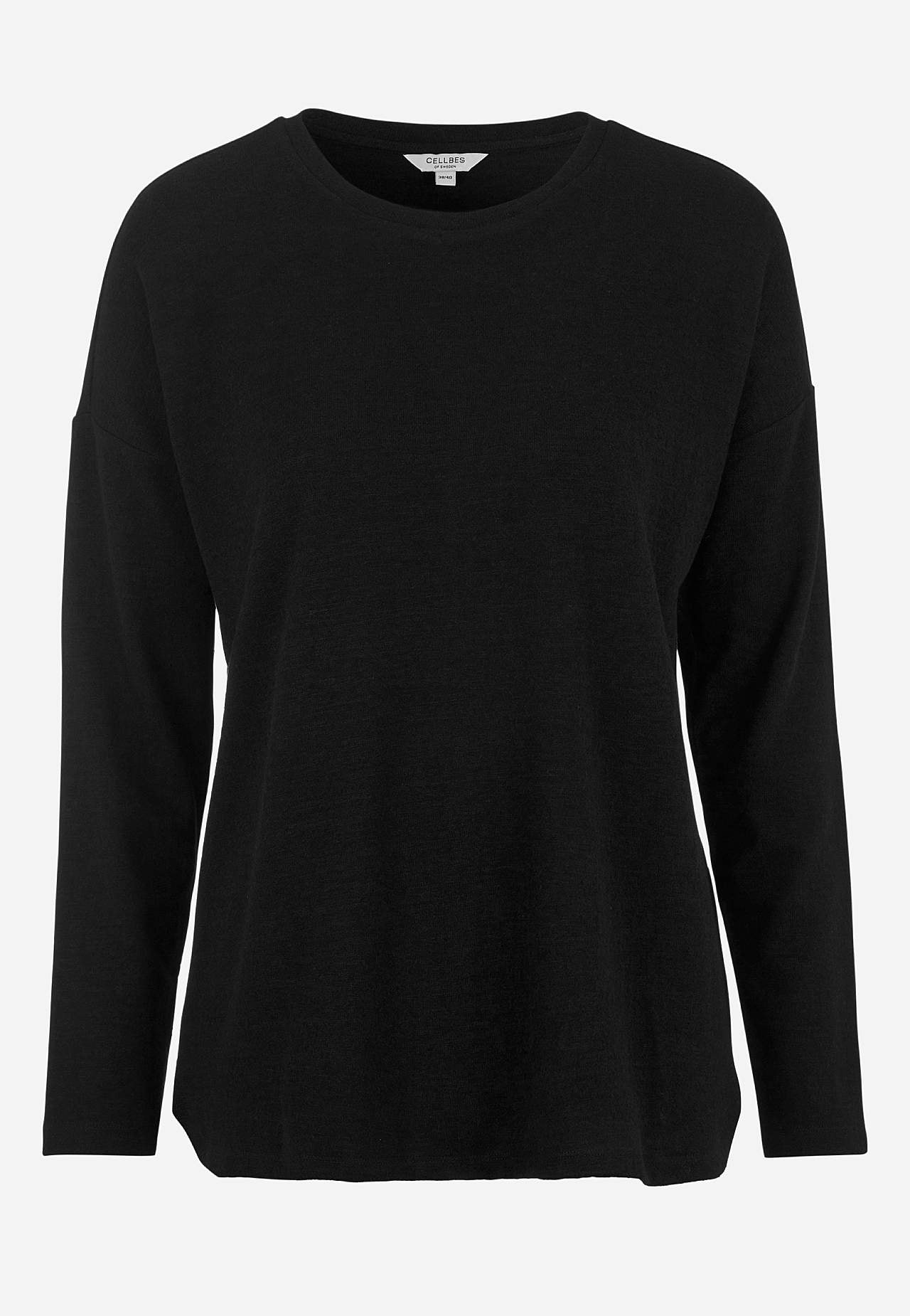 Supermyk, langermet jerseytopp