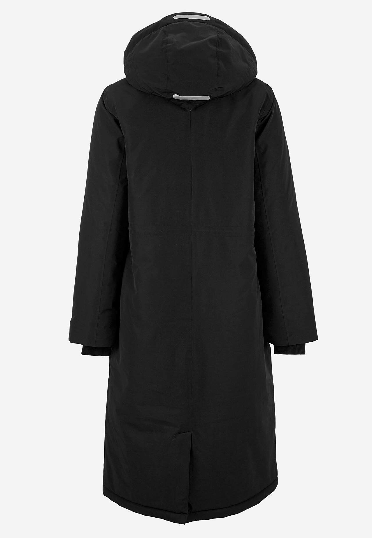 Funksjonell, varm-foret, lang parkas