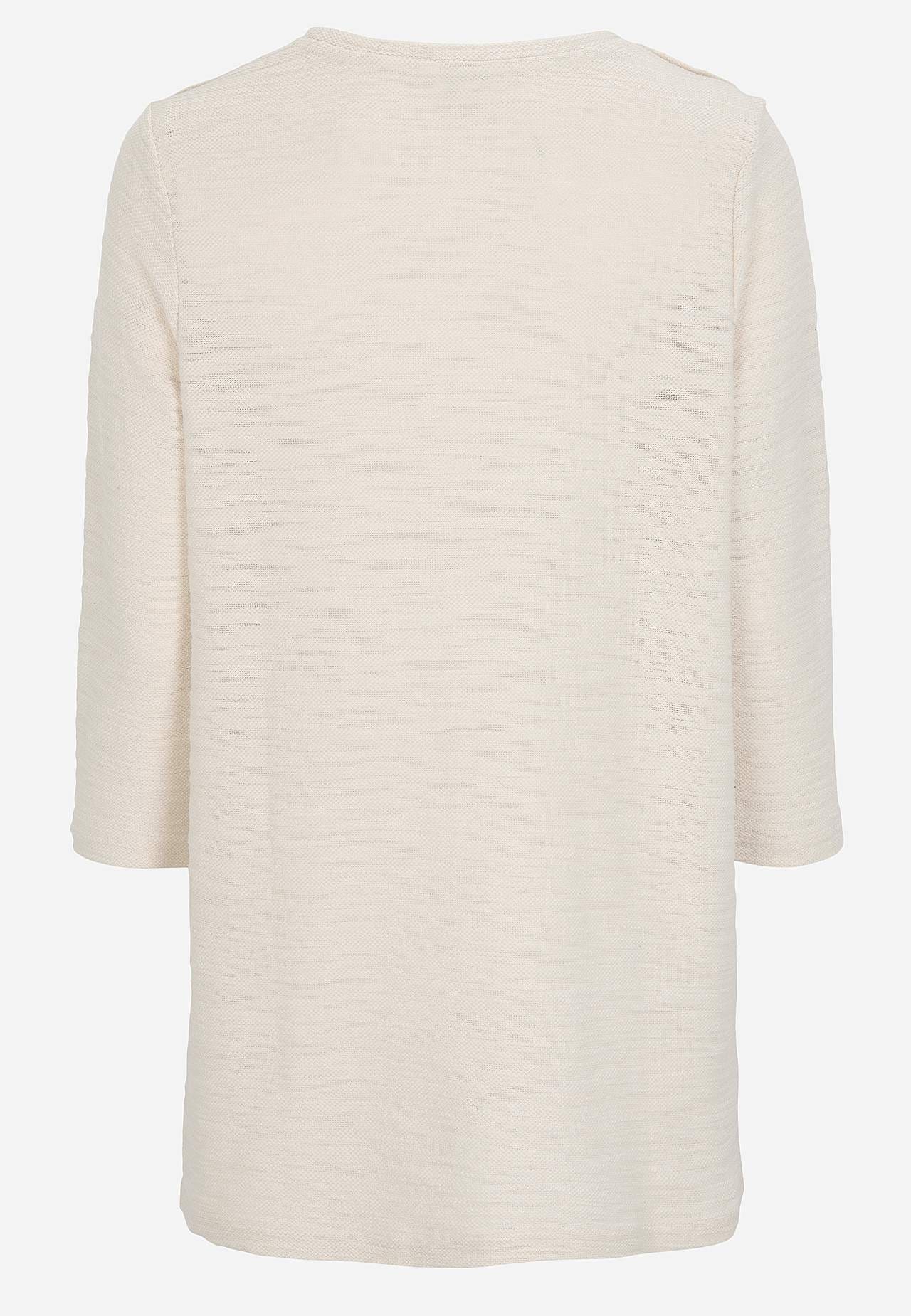 Jerseytunika med struktur