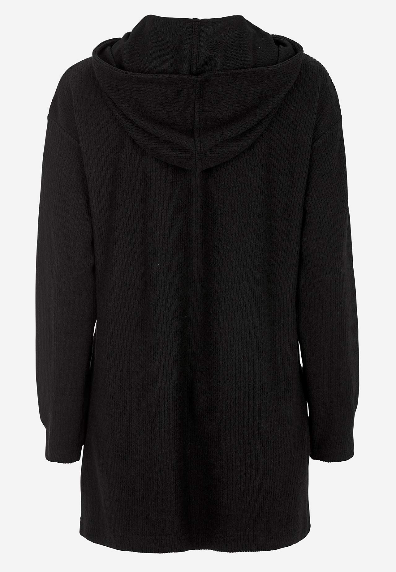 Supermyk lang cardigan med lommer