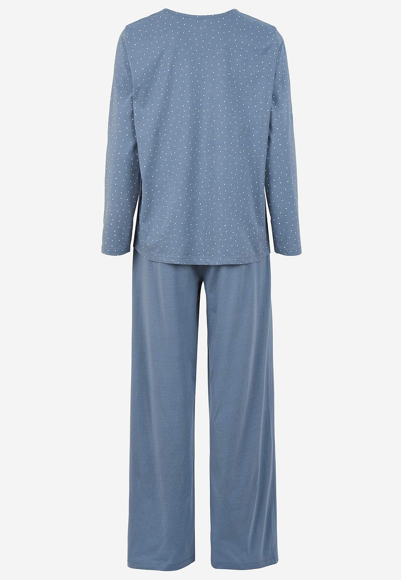 Todelt pyjamas med prikker
