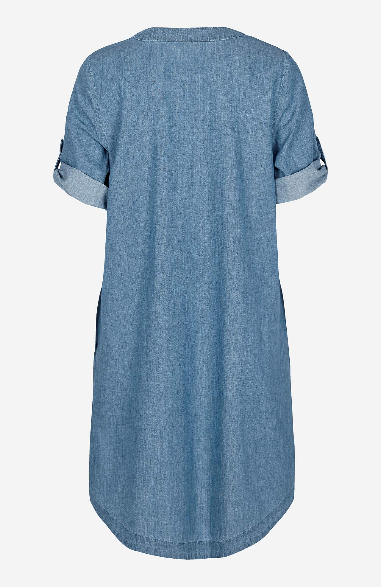 Denimkjole i mykvasket denim