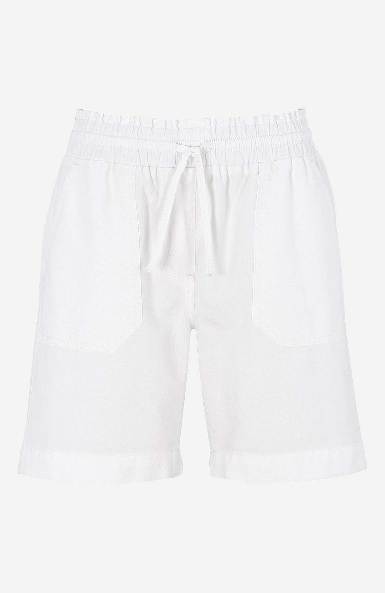 Shorts i vasket bomull