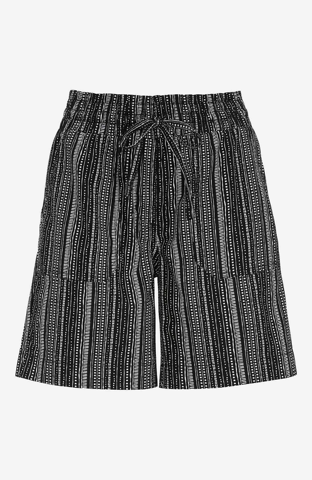 Shorts i vasket bomull Jade