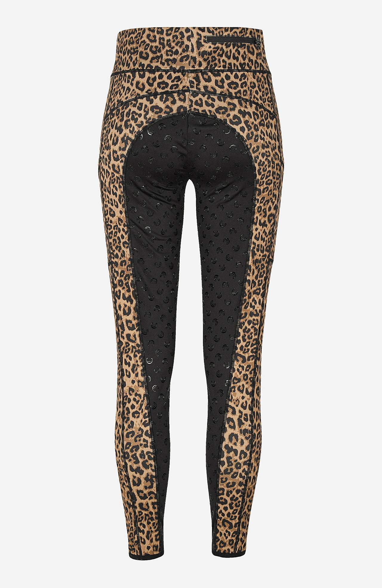 Mønstrede ridetights helforsterket Pia