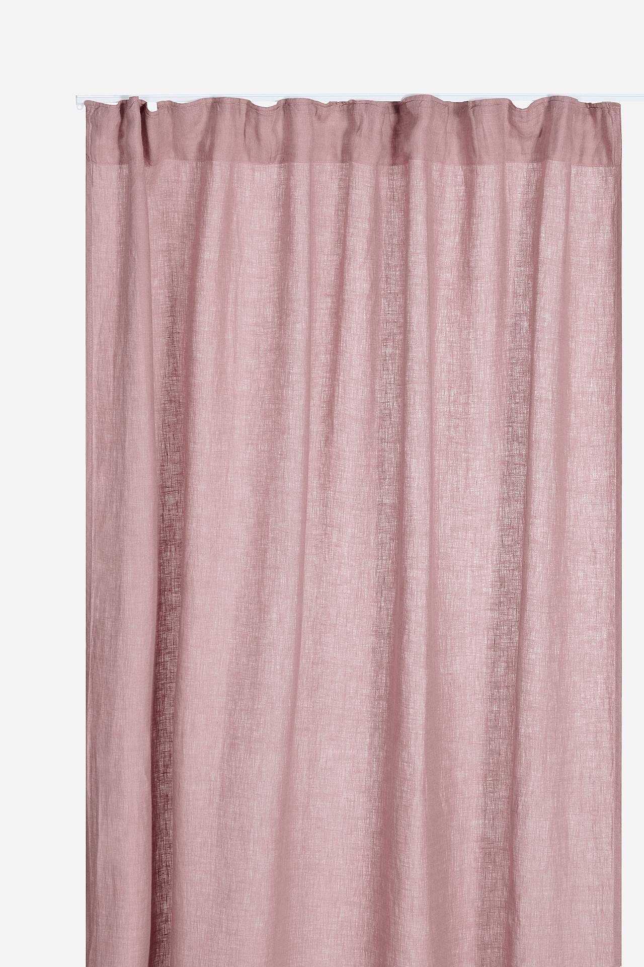 Gardinlengde lin 2-pack