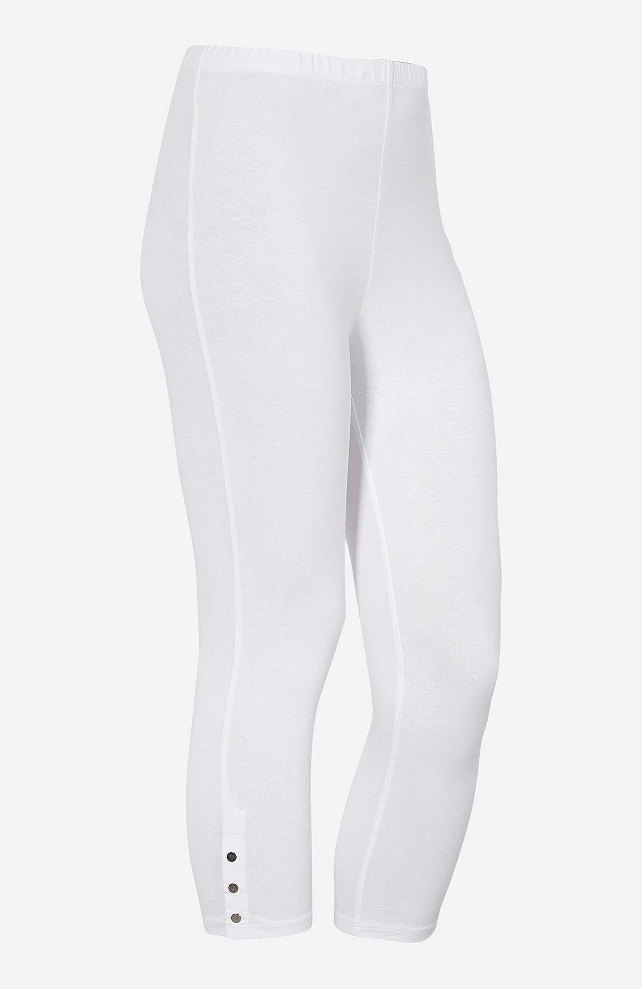 Caprileggings med fine knappedetaljer Milly 2-pack