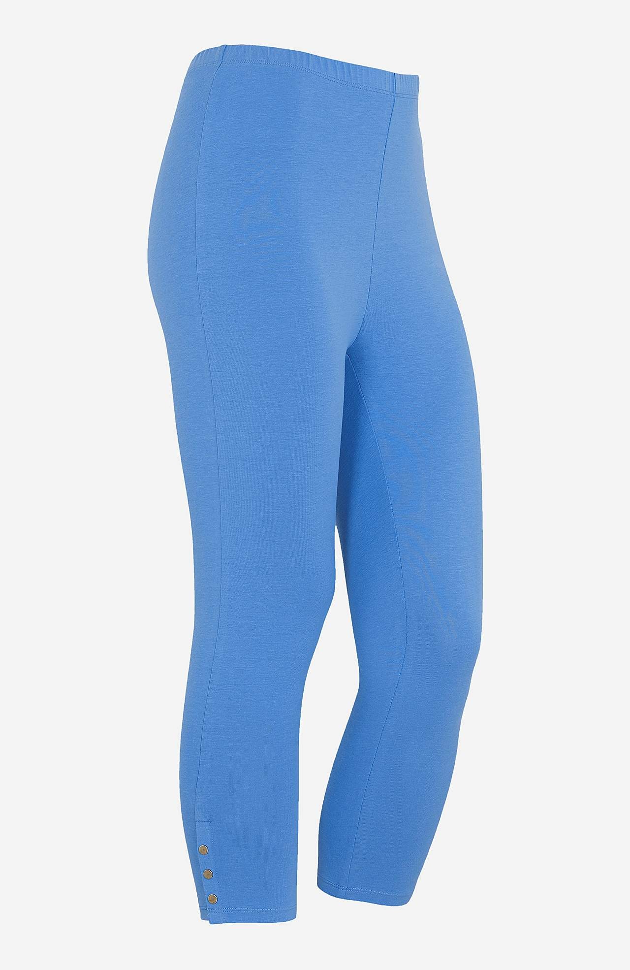 Caprileggings med fine knappedetaljer Milly 2-pack
