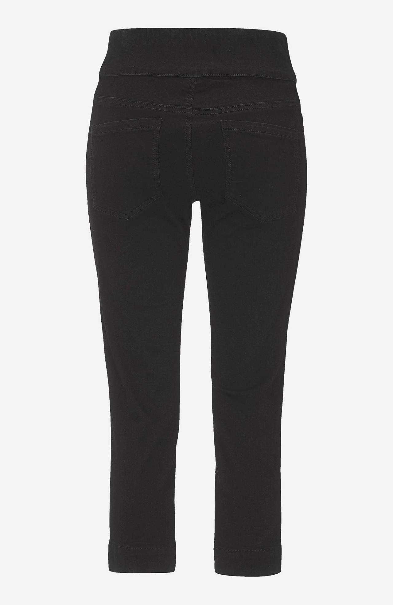 Superkomfortabel caprijeggings i denim Elin