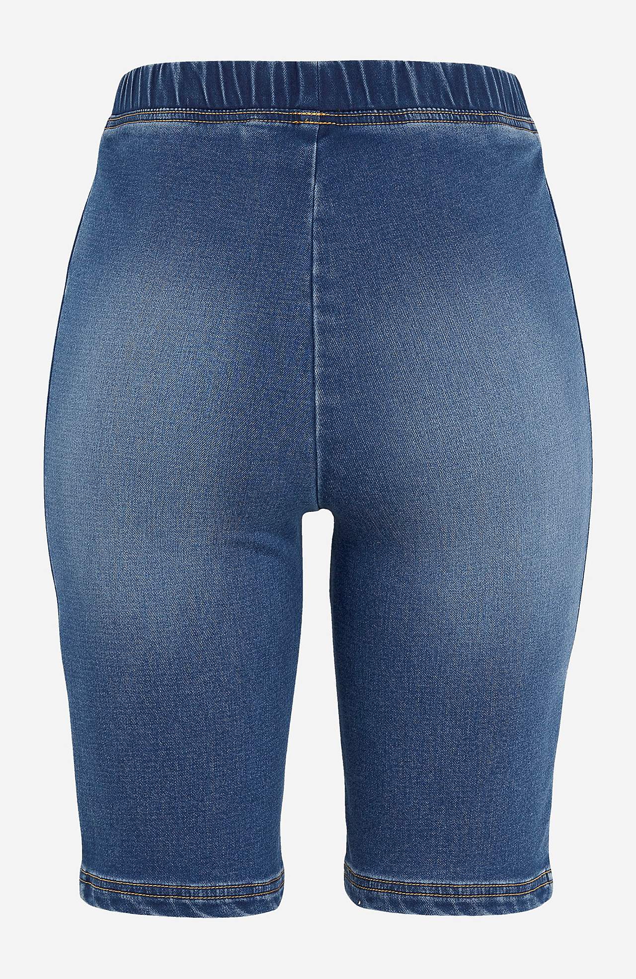 Sykkelshorts i denim