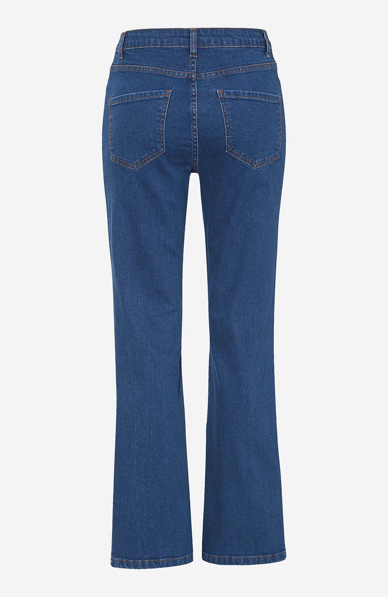Rette jeans i organisk bomull Nissan