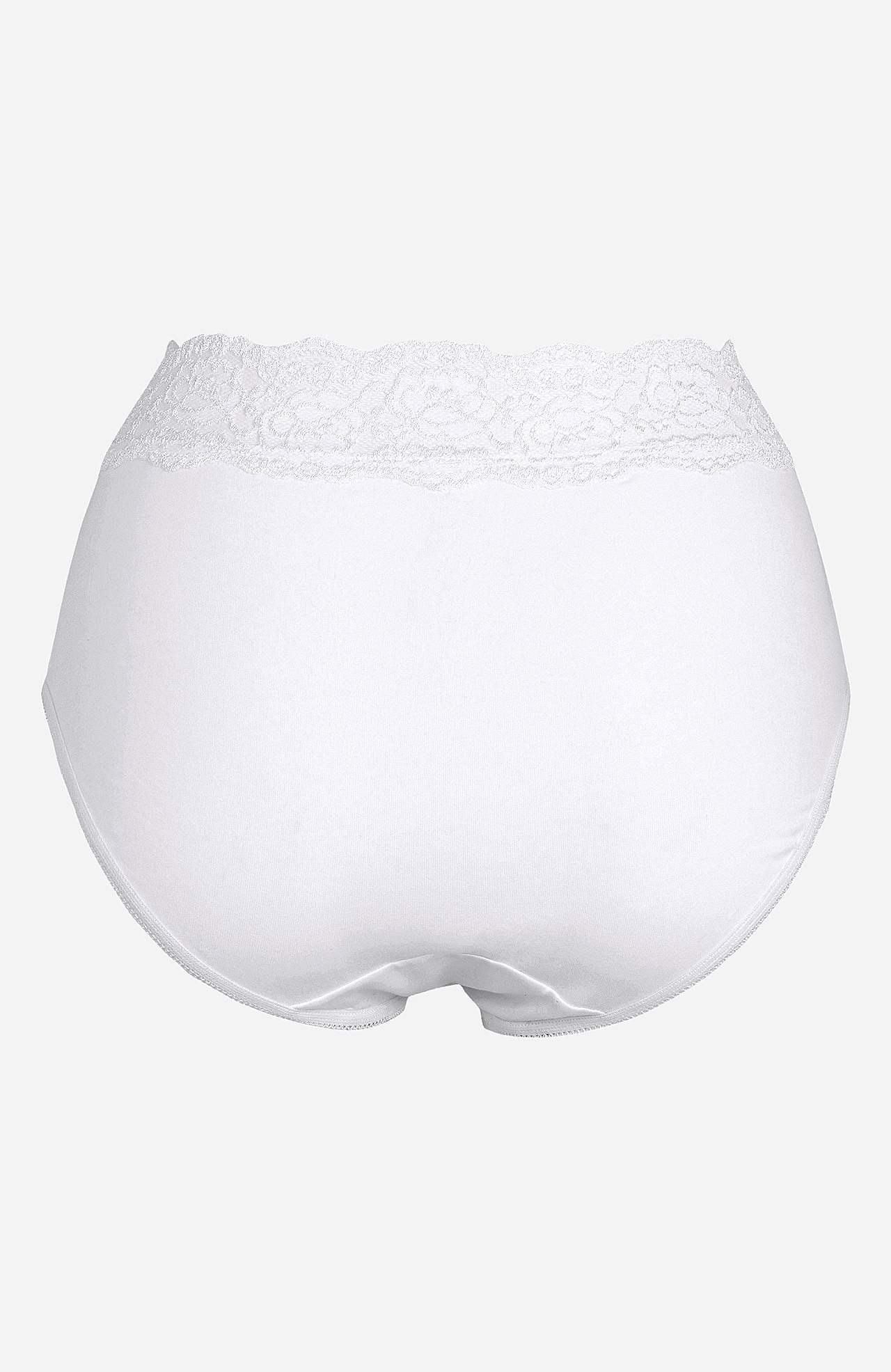Miditruse i bomull 4-pack