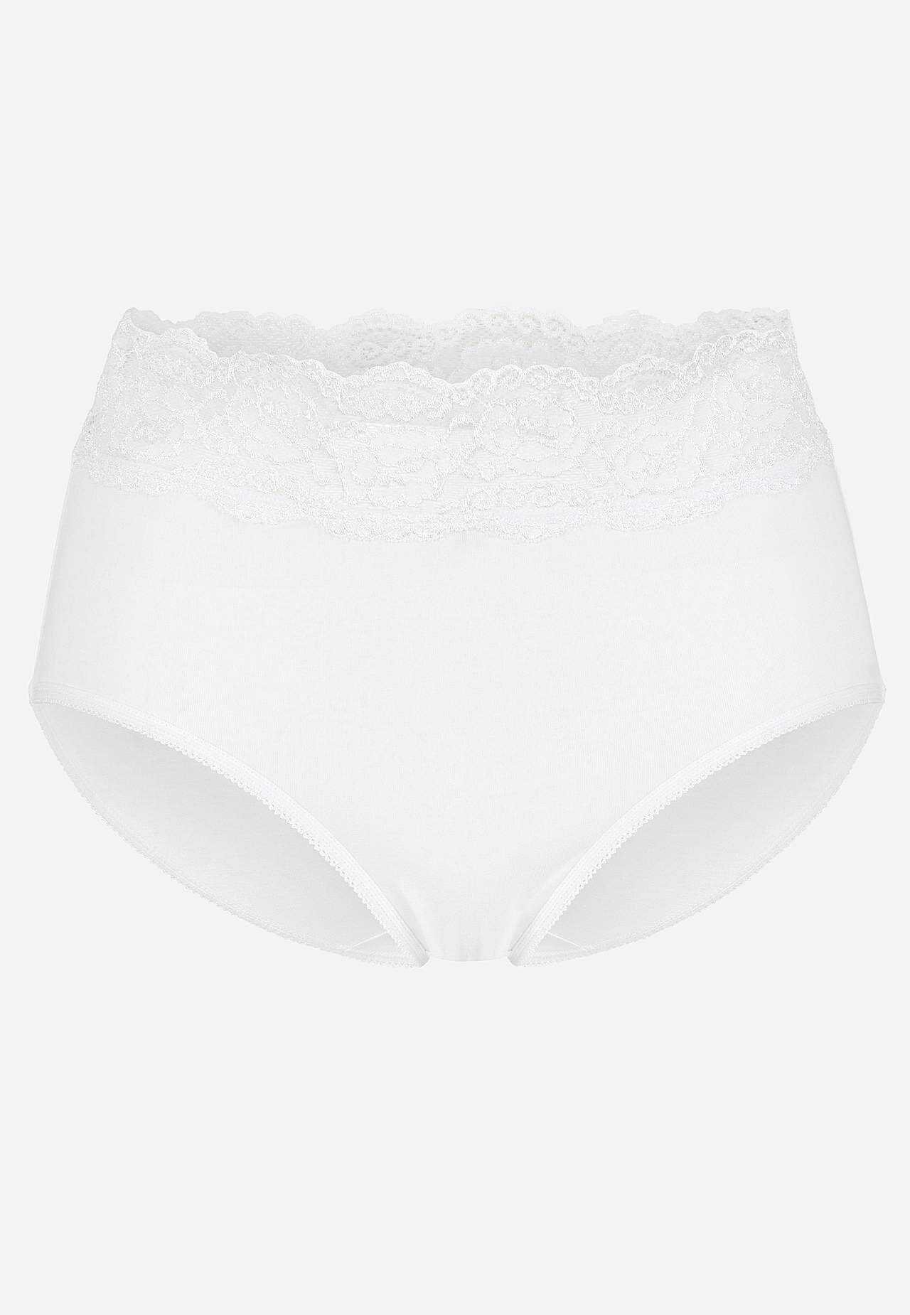 Miditruse i bomull 4-pack