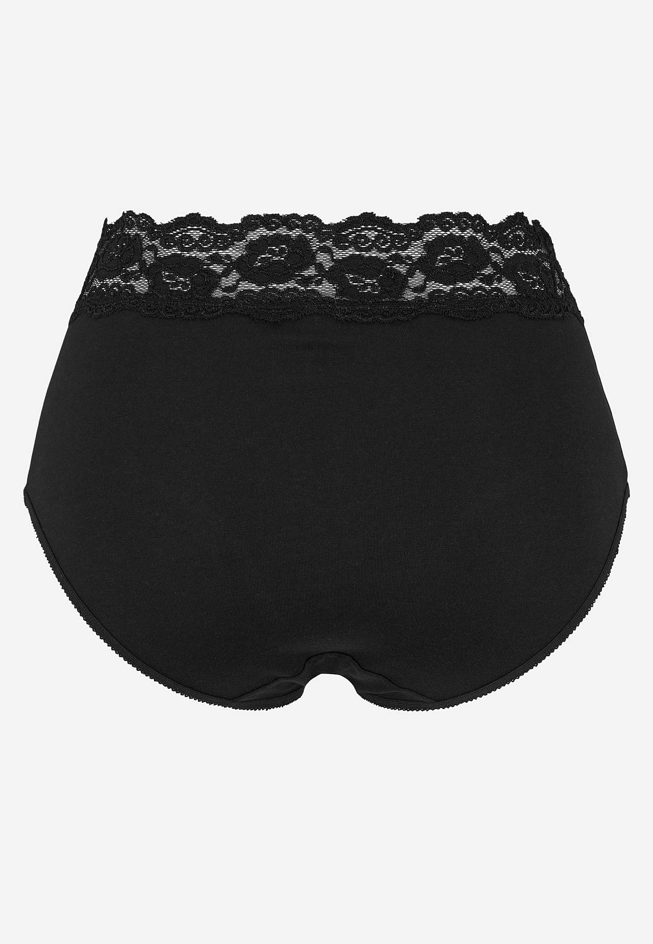 Miditruse i bomull 4-pack