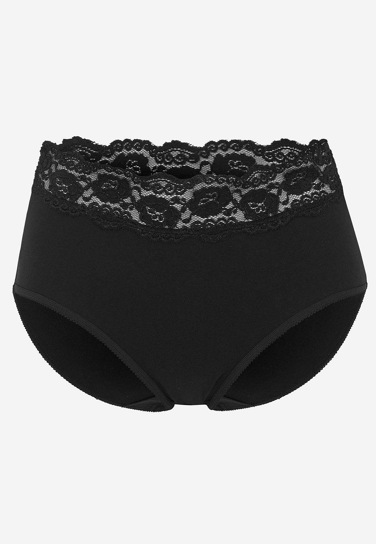 Miditruse i bomull 4-pack