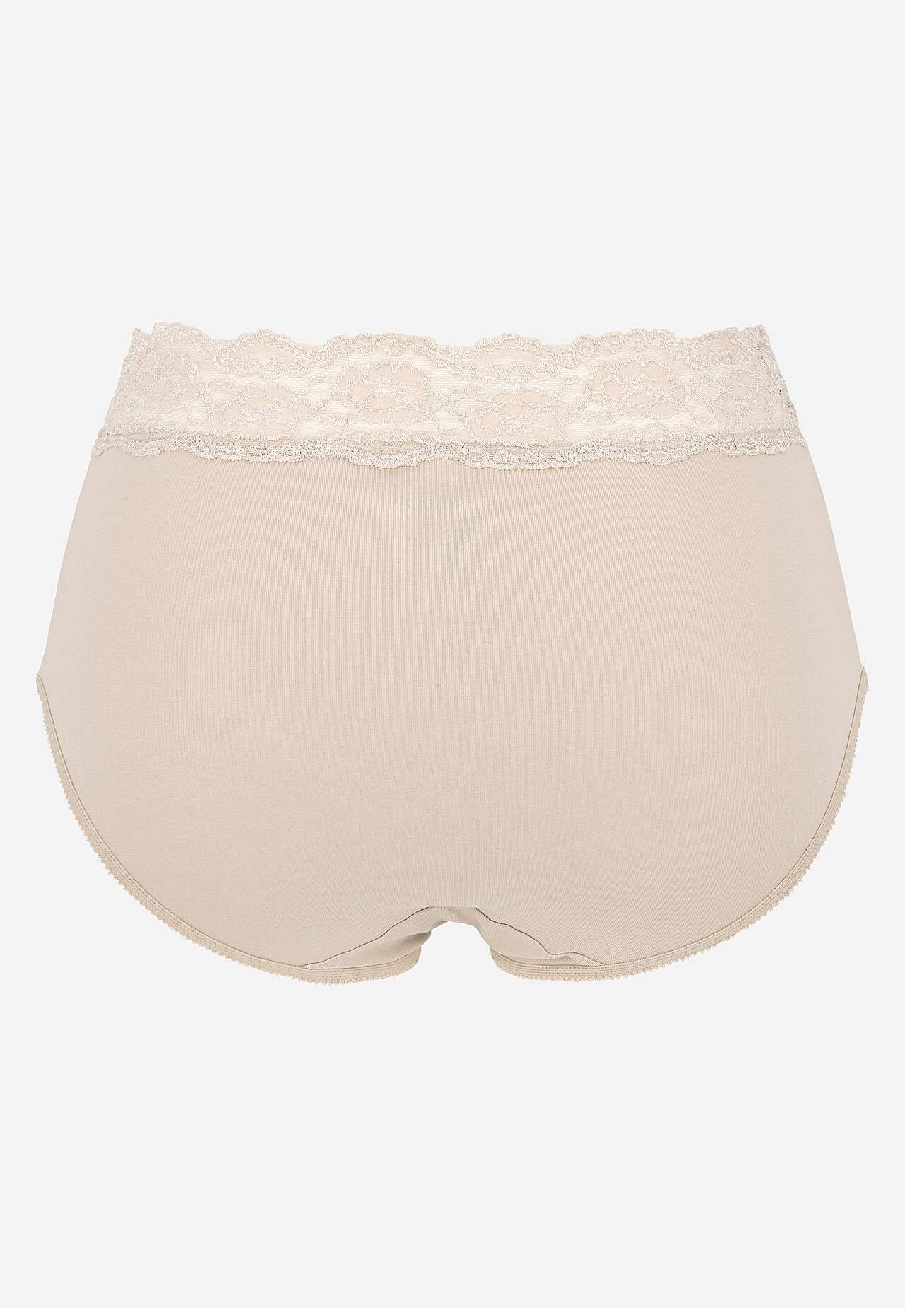 Miditruse i bomull 4-pack