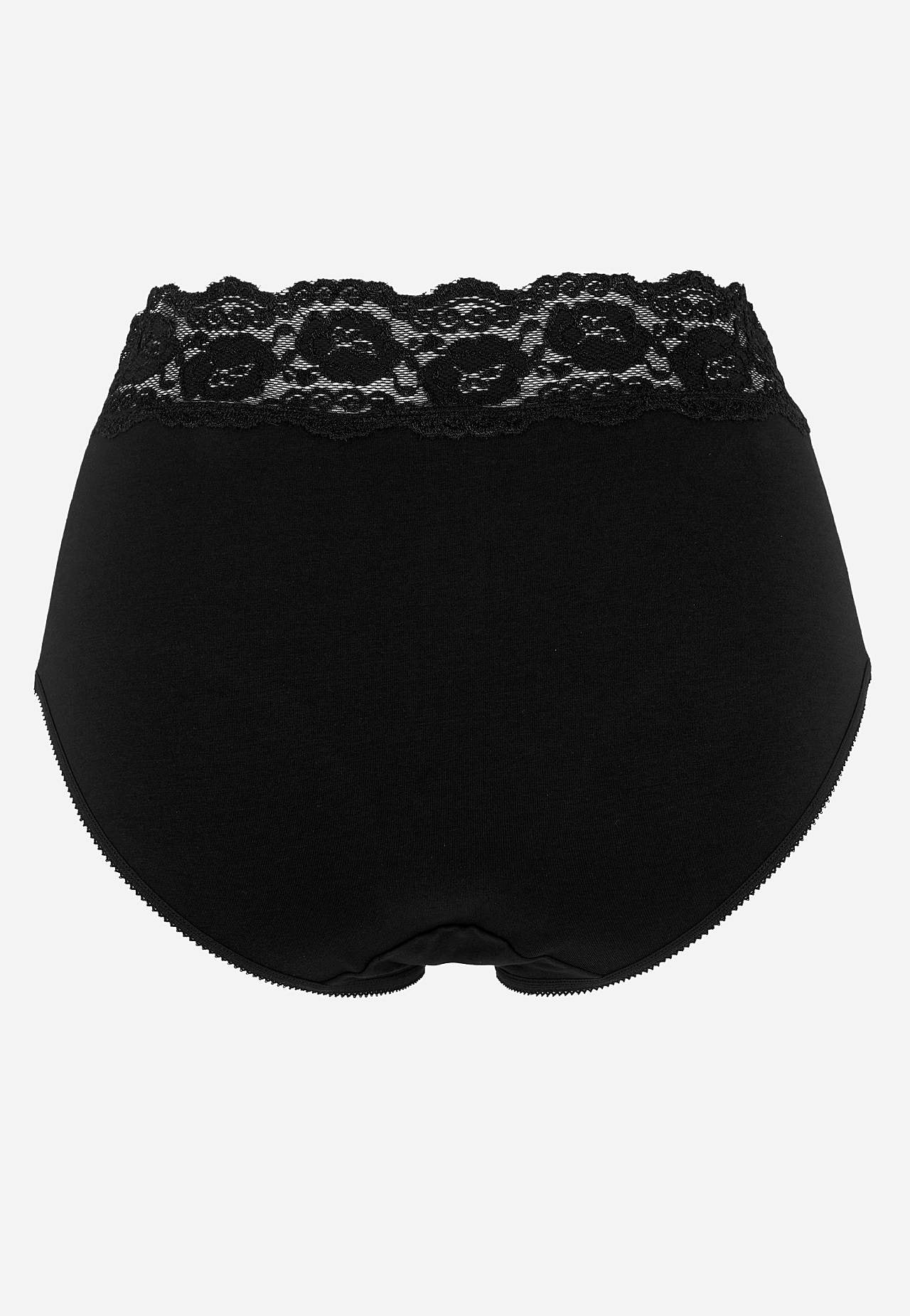 Miditruse i bomull 4-pack