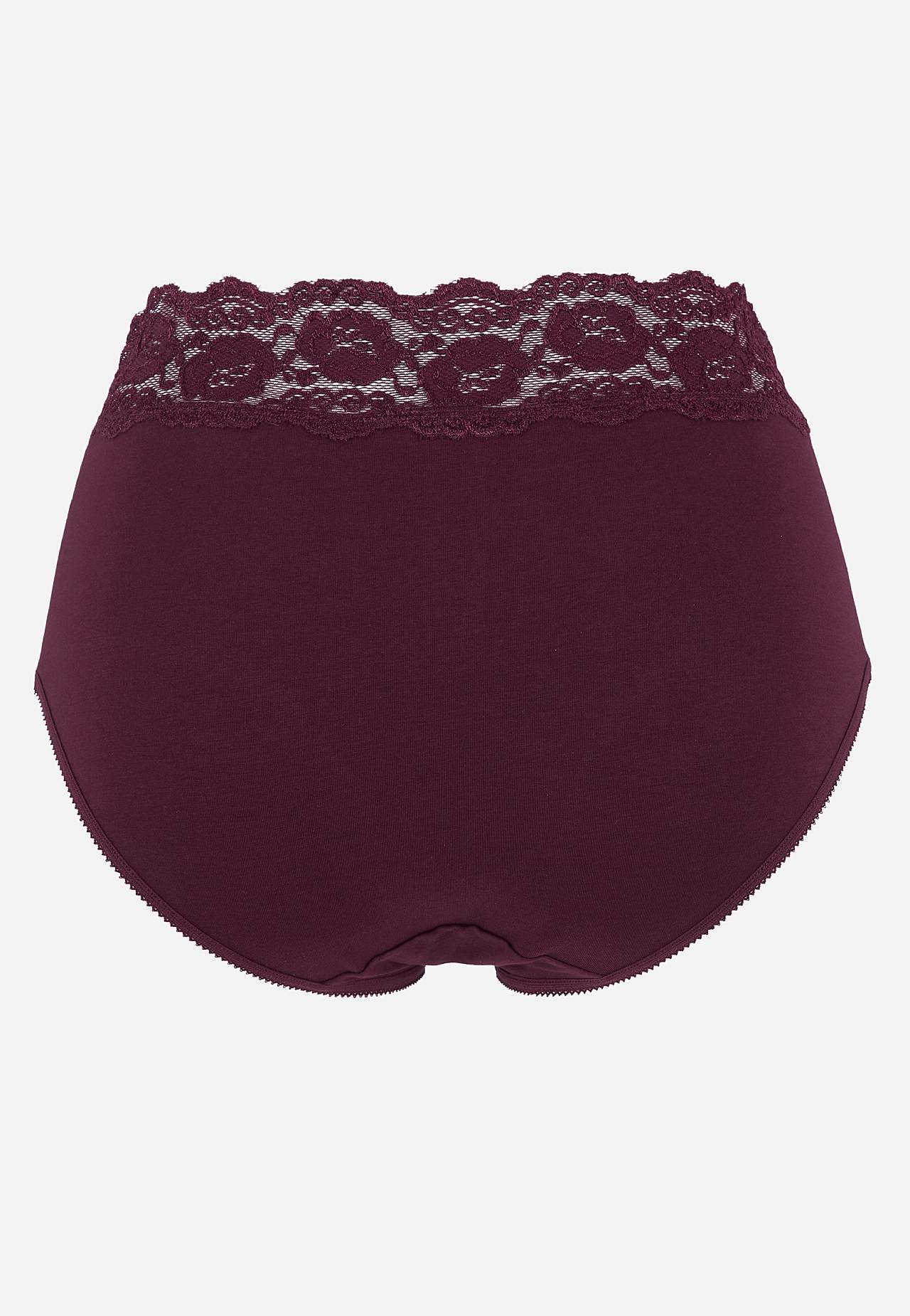 Miditruse i bomull 4-pack