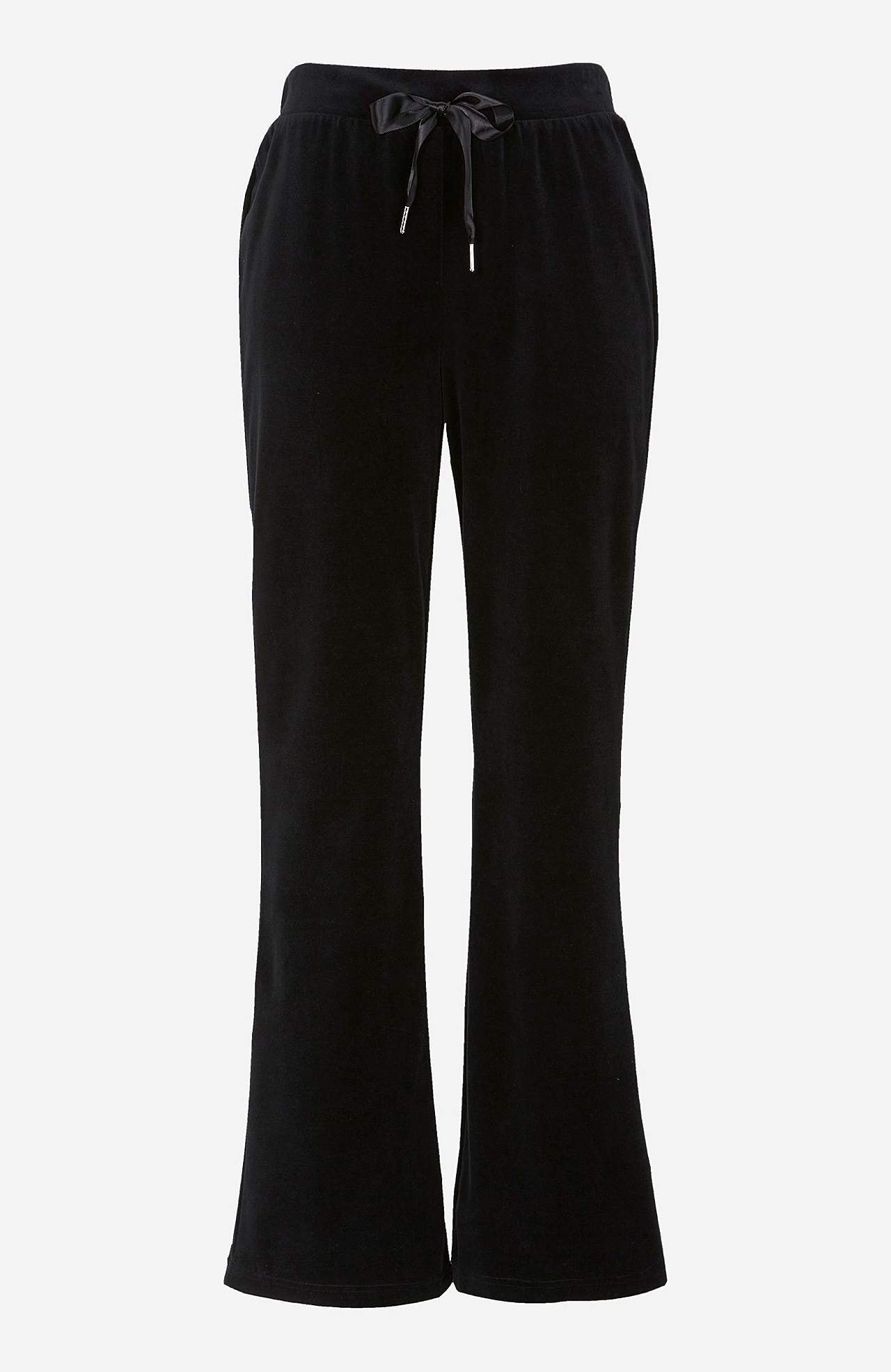 Velurbukse med bootcut Wilma