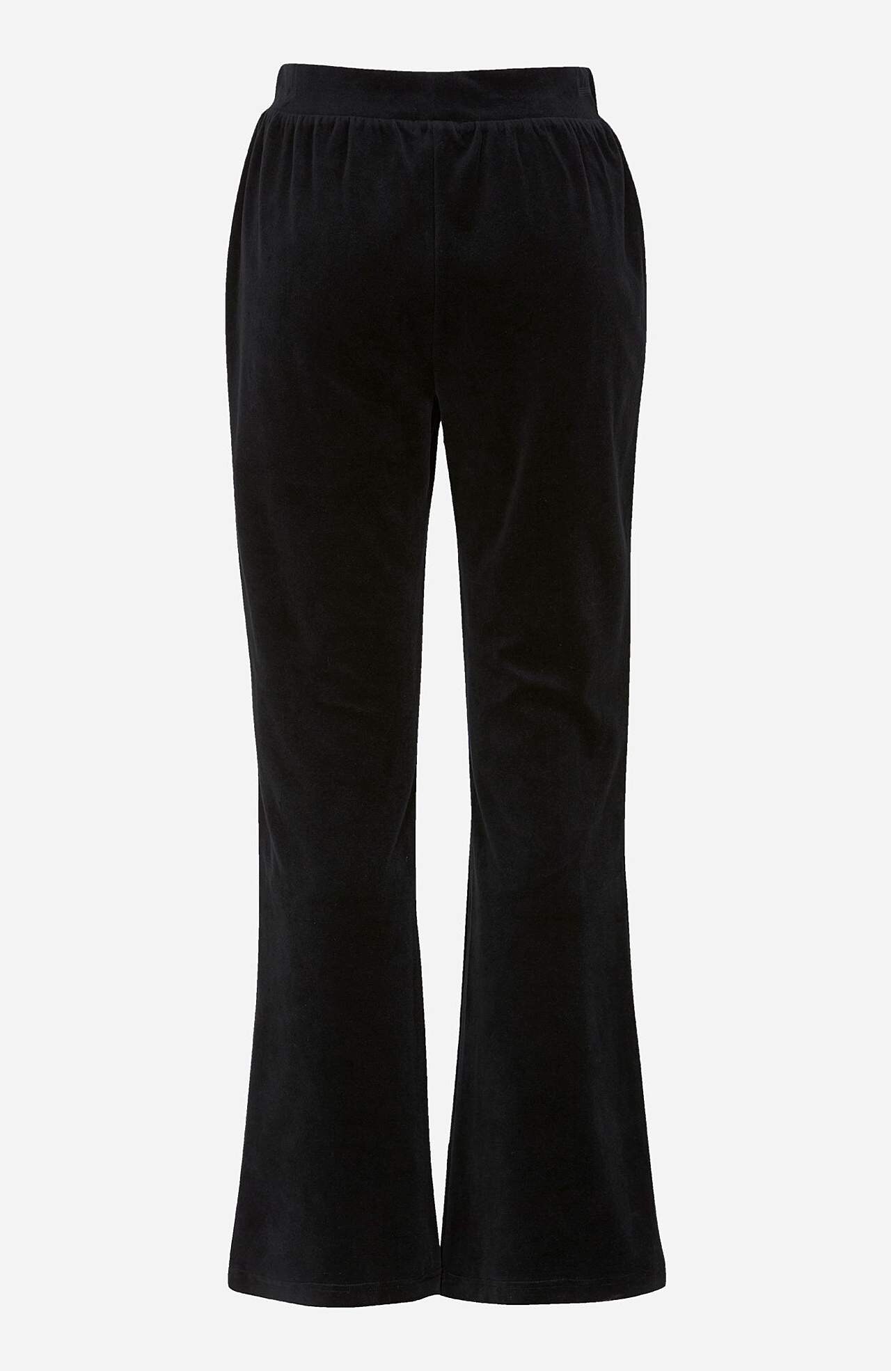 Velurbukse med bootcut Wilma