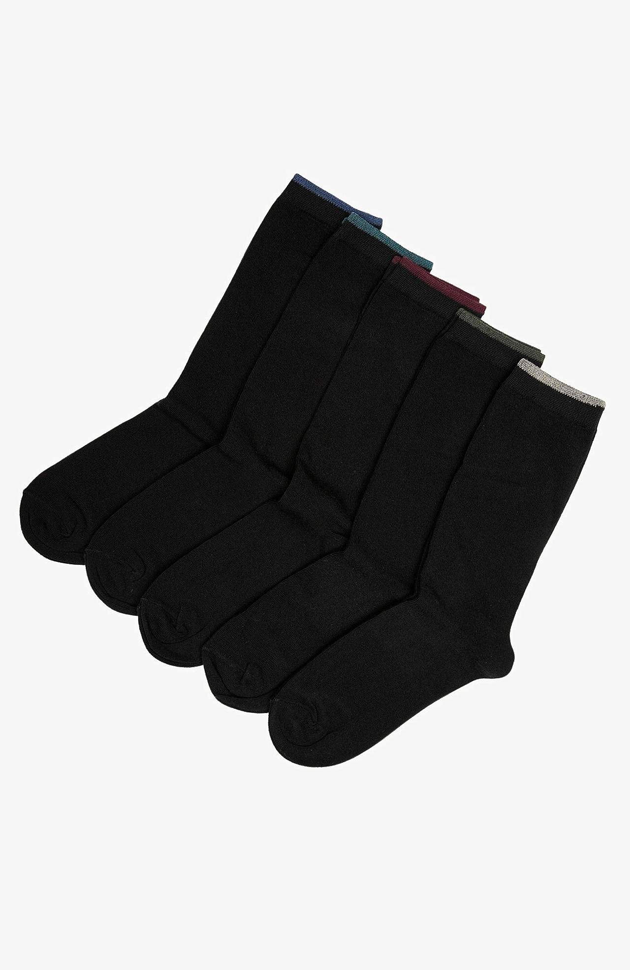 Sokk i økologisk bomull 5-pack
