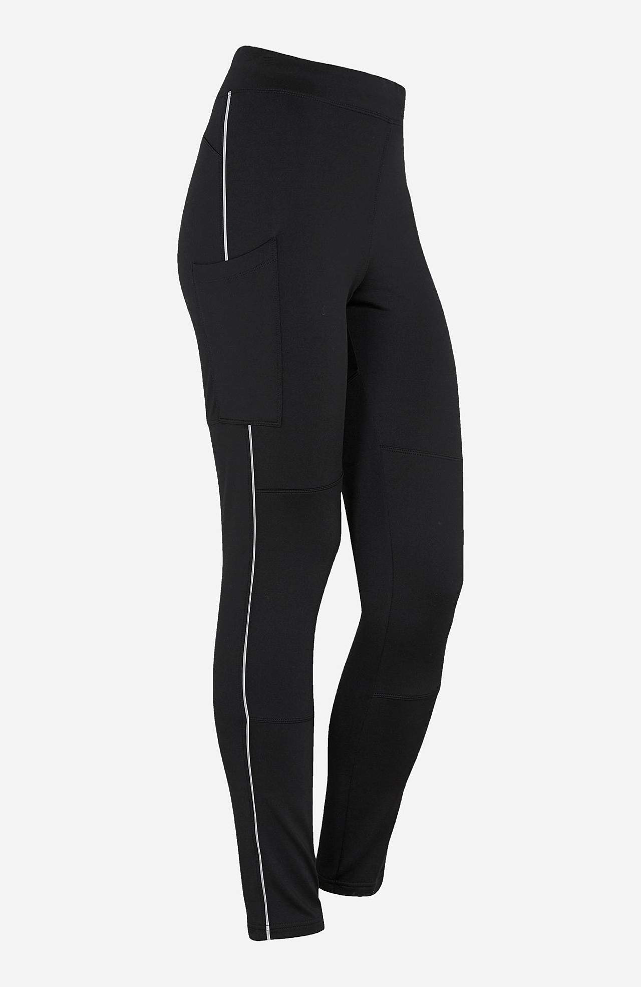 Varme leggings med benlommer Winterworkings