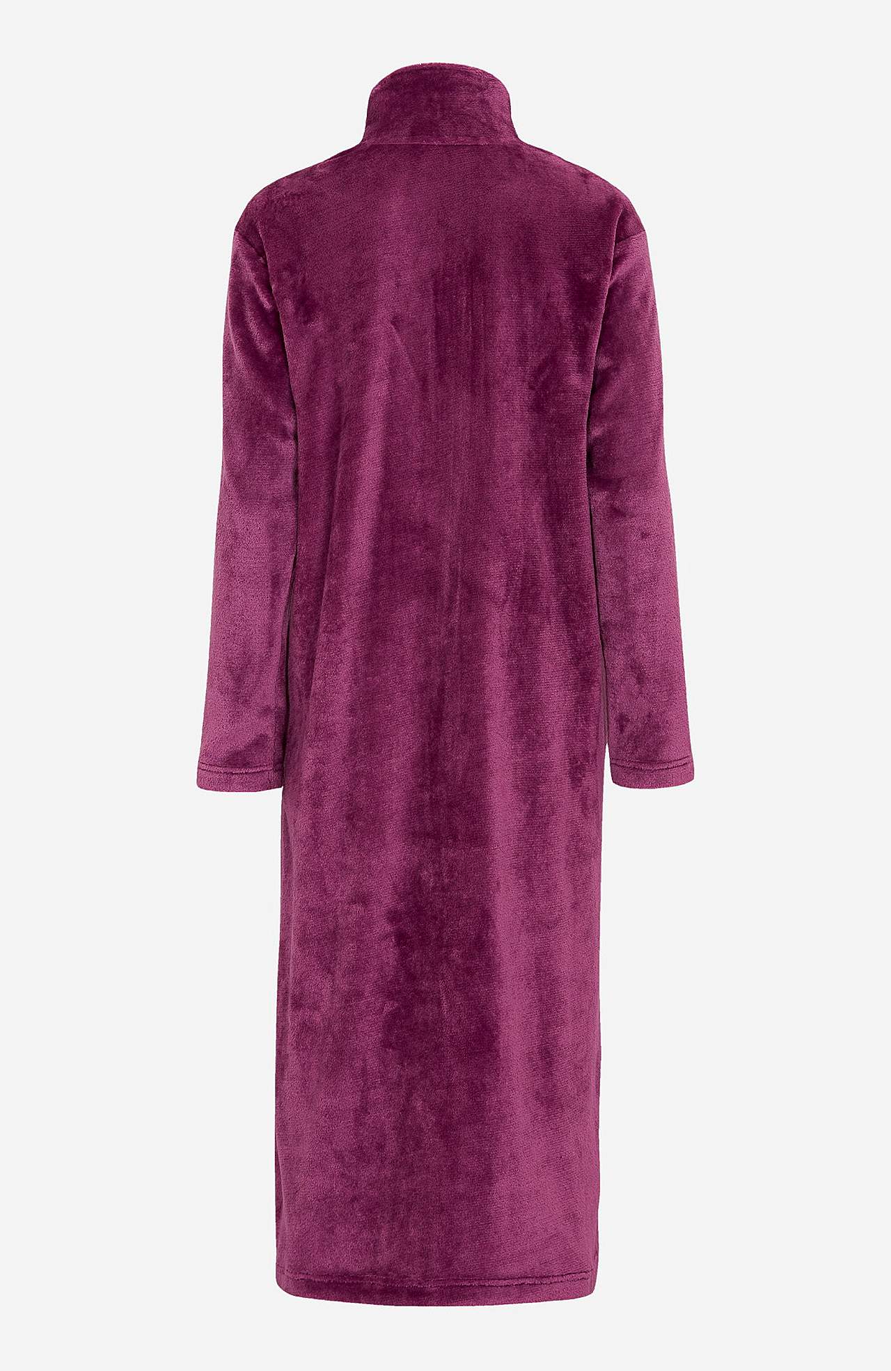 Lang morgenkåpe i fleece Philippa