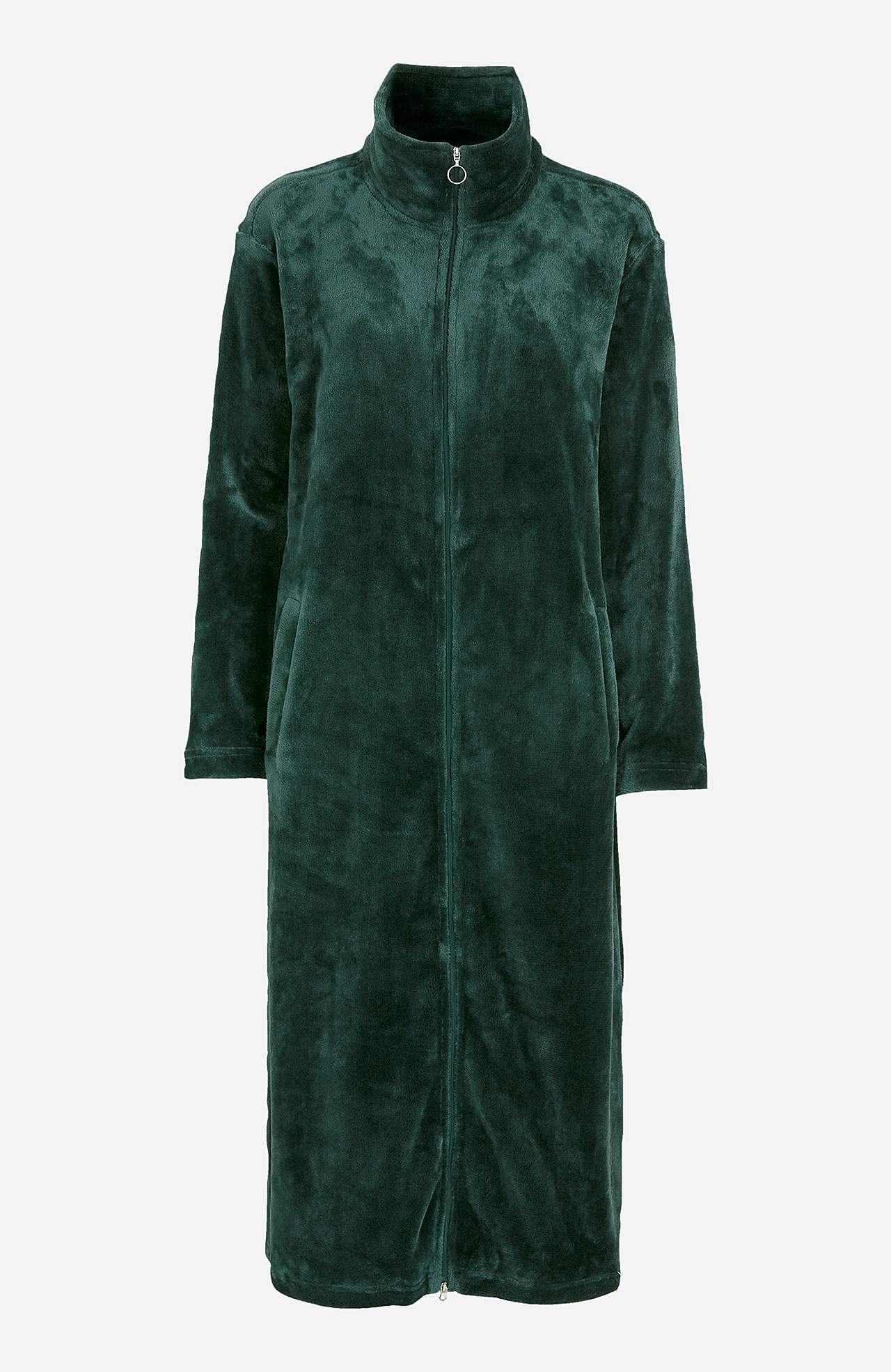 Lang morgenkåpe i fleece Philippa