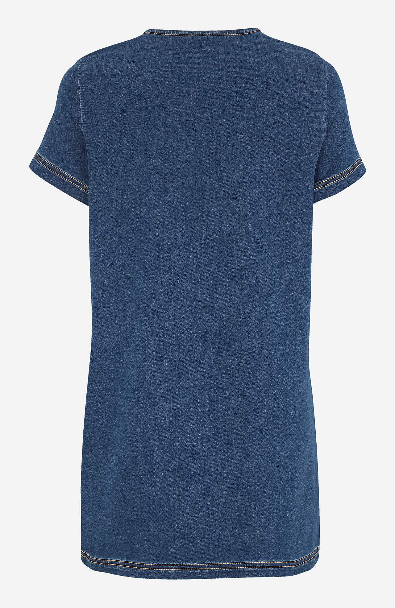 Kortermet denimtunika