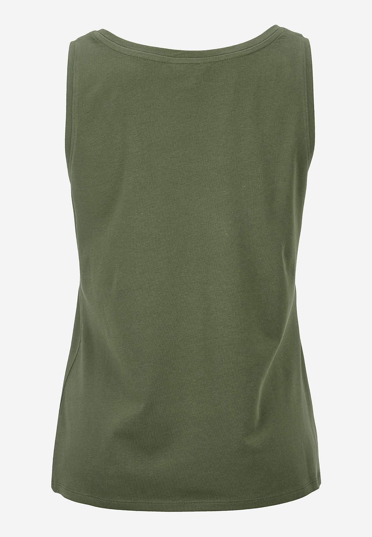 Singlet i myk, økologisk bomull 2-pack