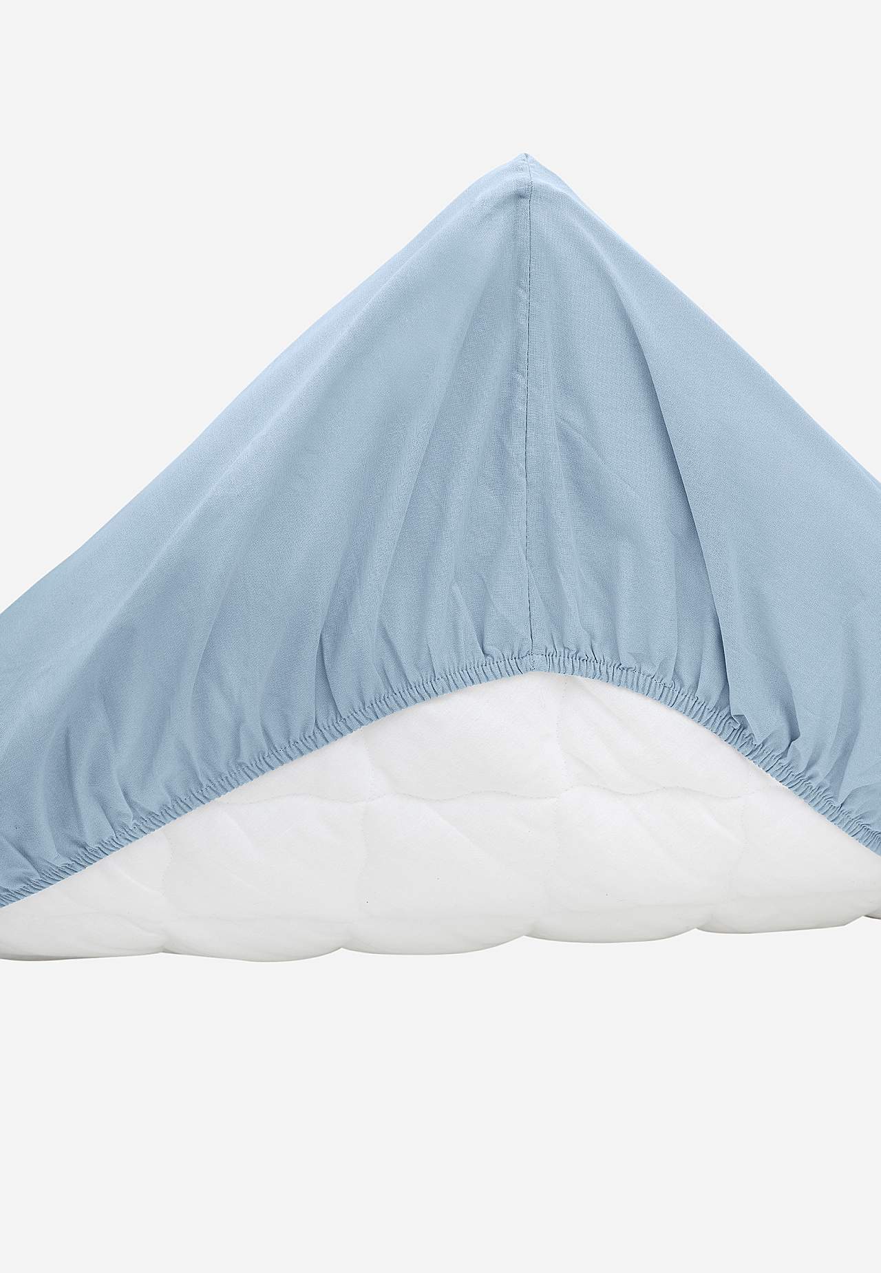 Ensfarget stretchlaken