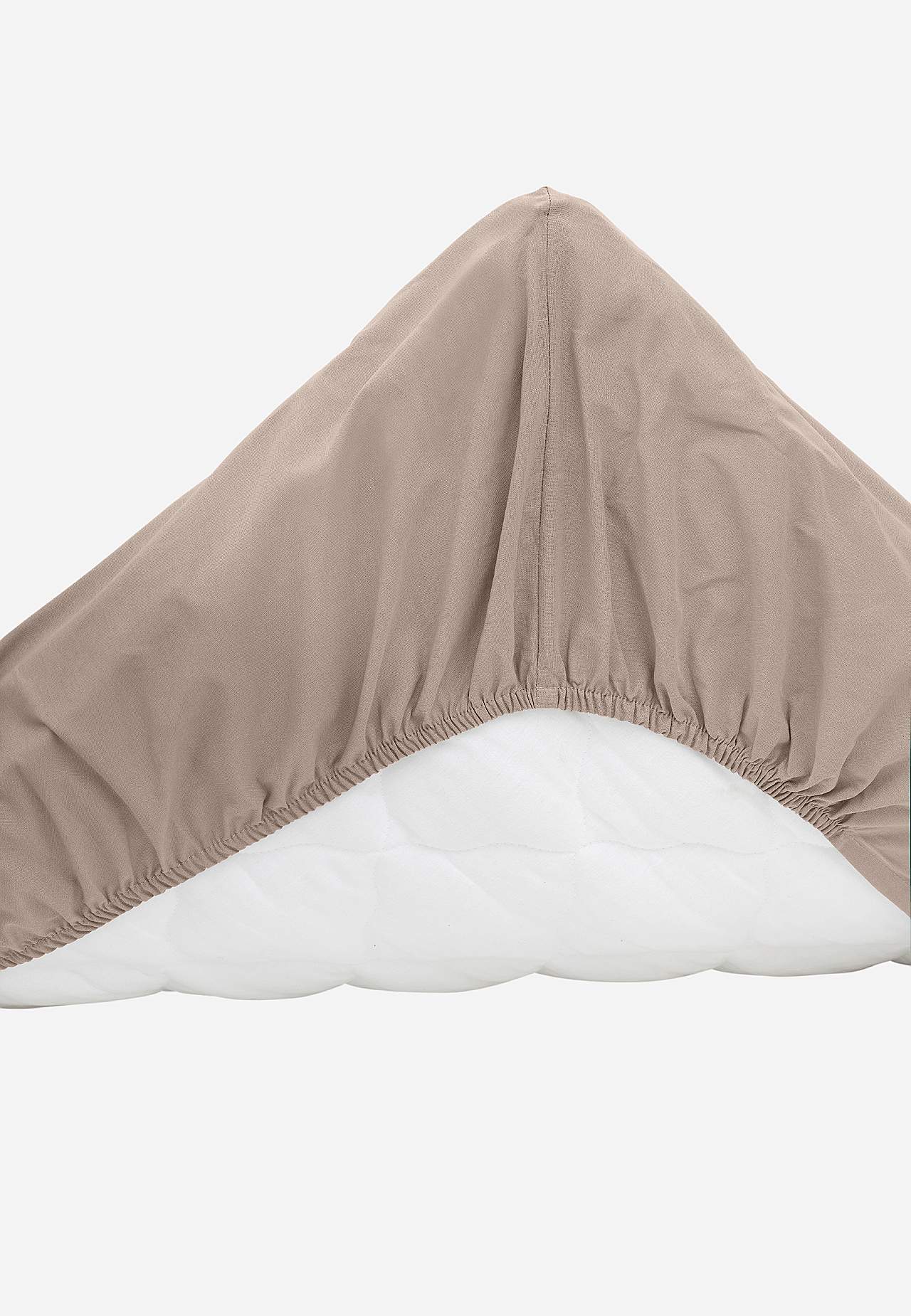 Ensfarget stretchlaken