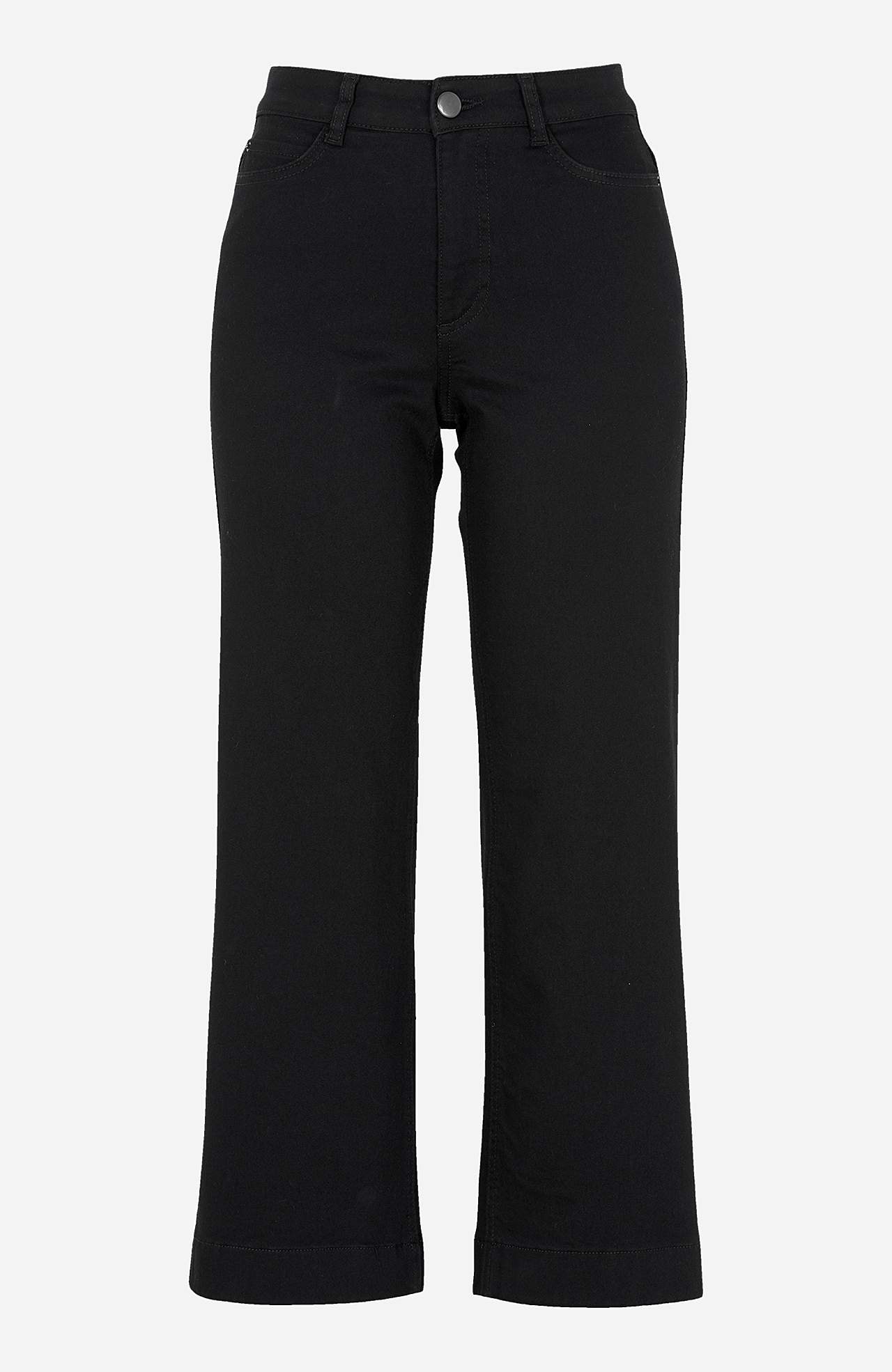 Ankellange stretchjeans Adina