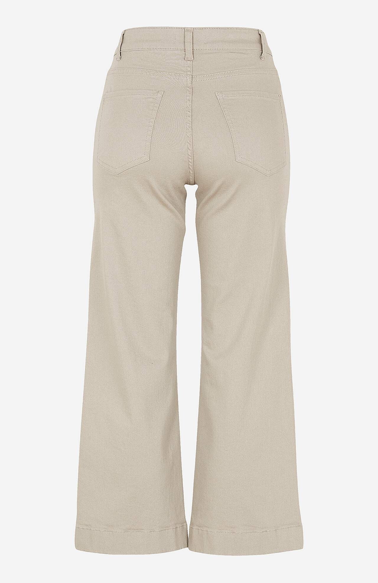 Ankellange stretchjeans Adina