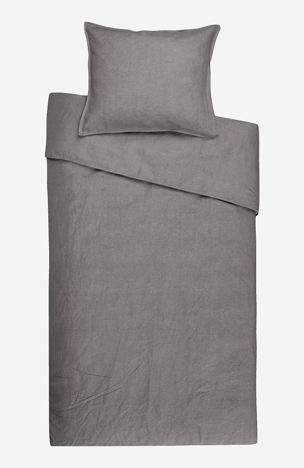 Dynetrekksett i lin 150x210 cm Silence