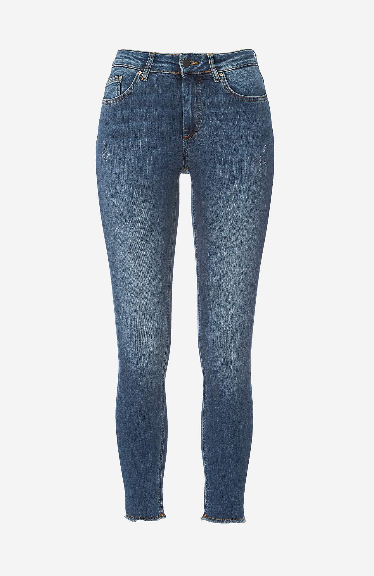 Superelastiske ankeljeans Skinny Blush