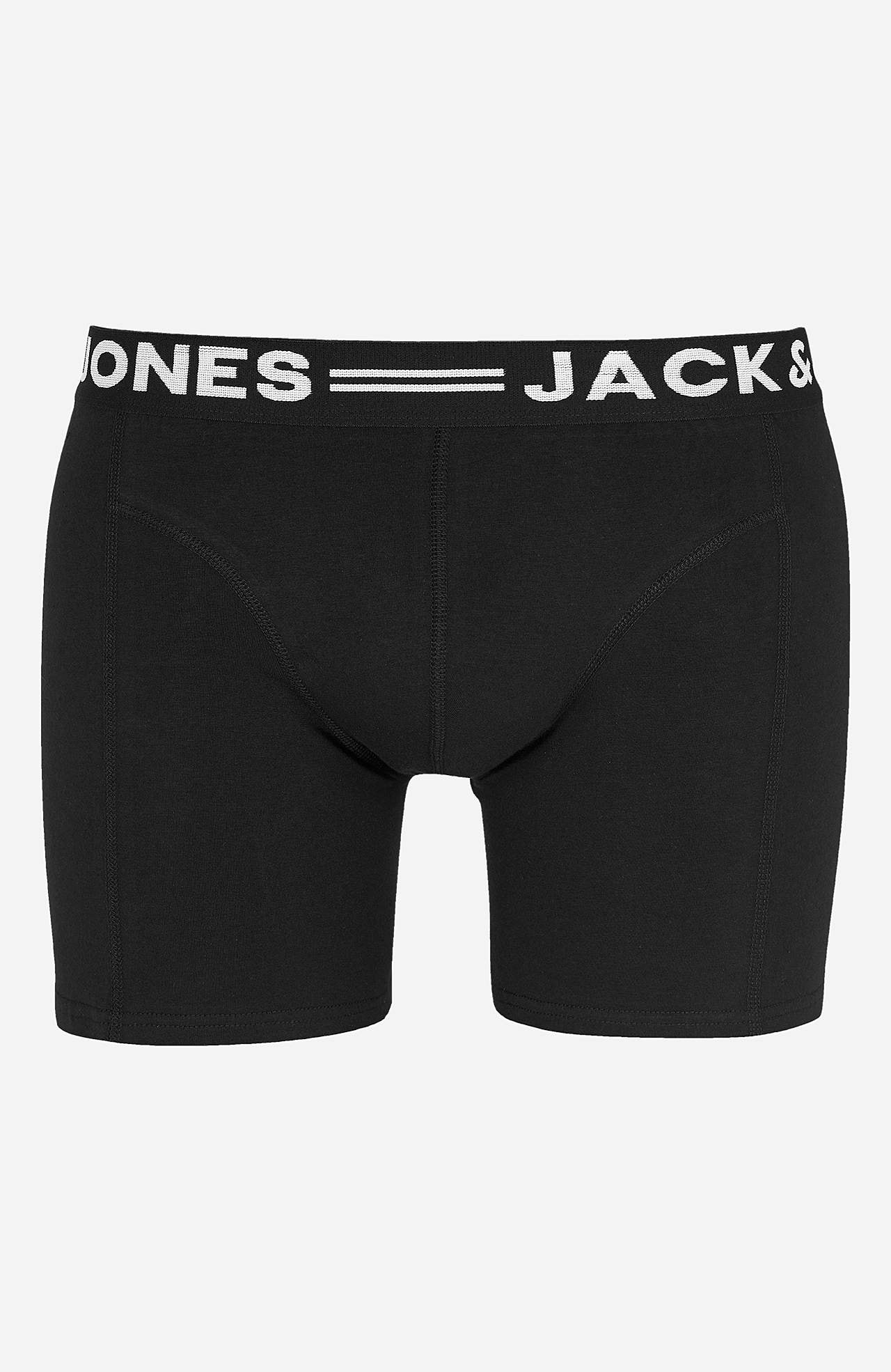 Ensfargede boksershorts Sense 3-pack