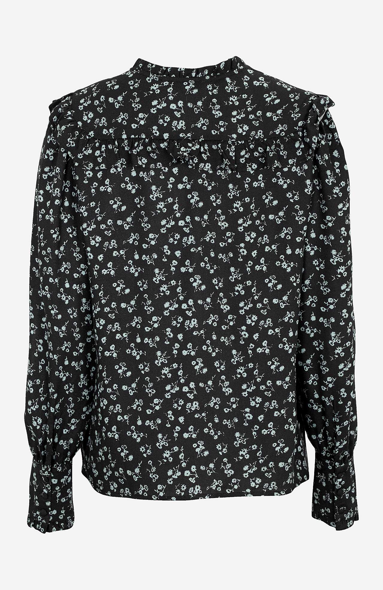 Mønstret bluse Laura