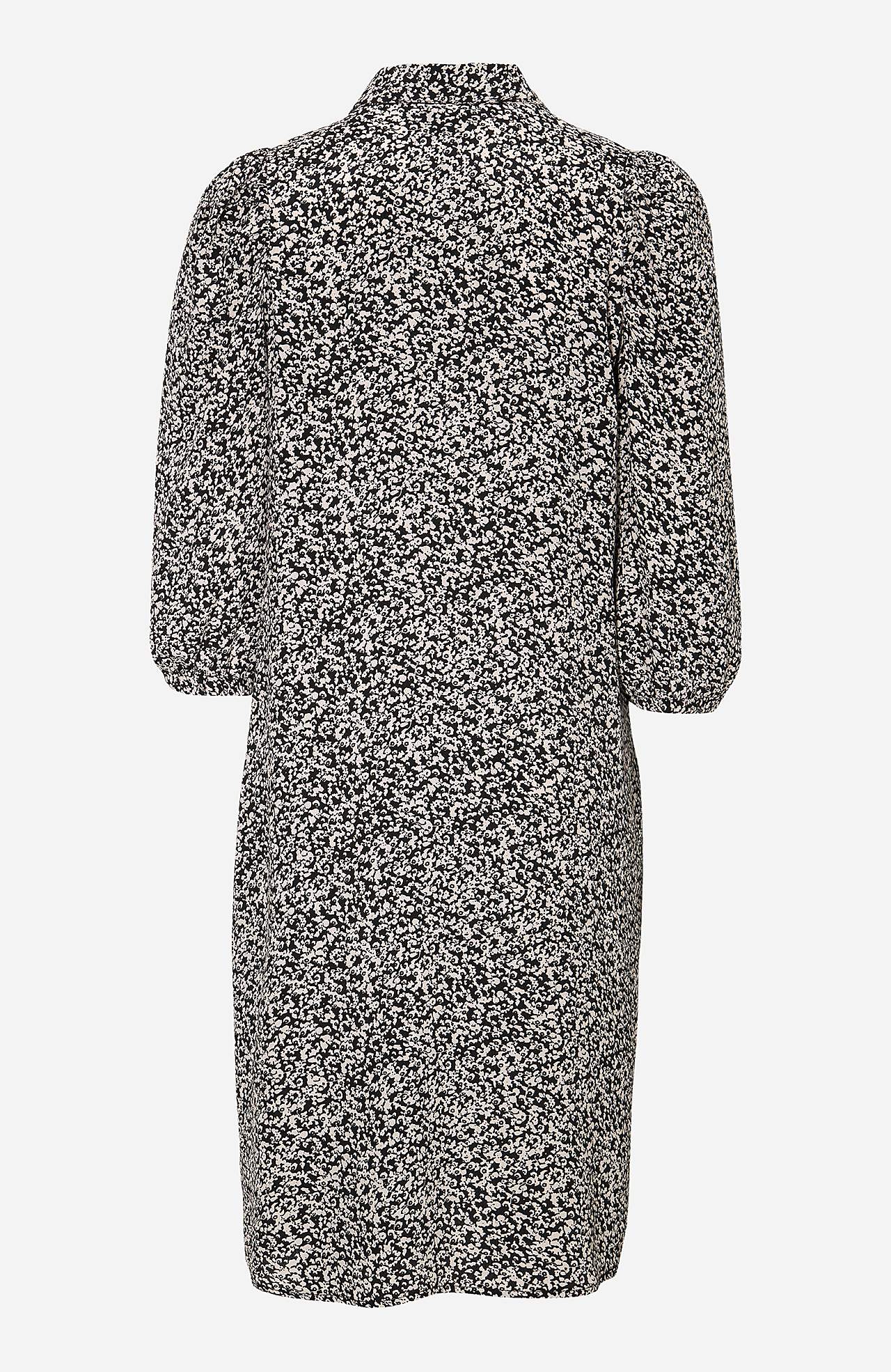 Skjortekjole med 3/4 erme Elsie