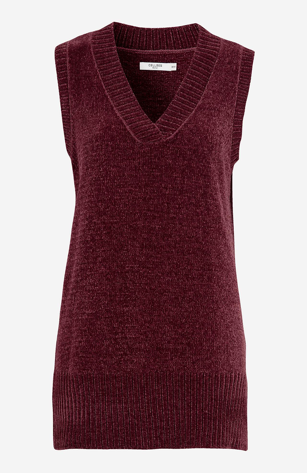 Myk vest i chenille