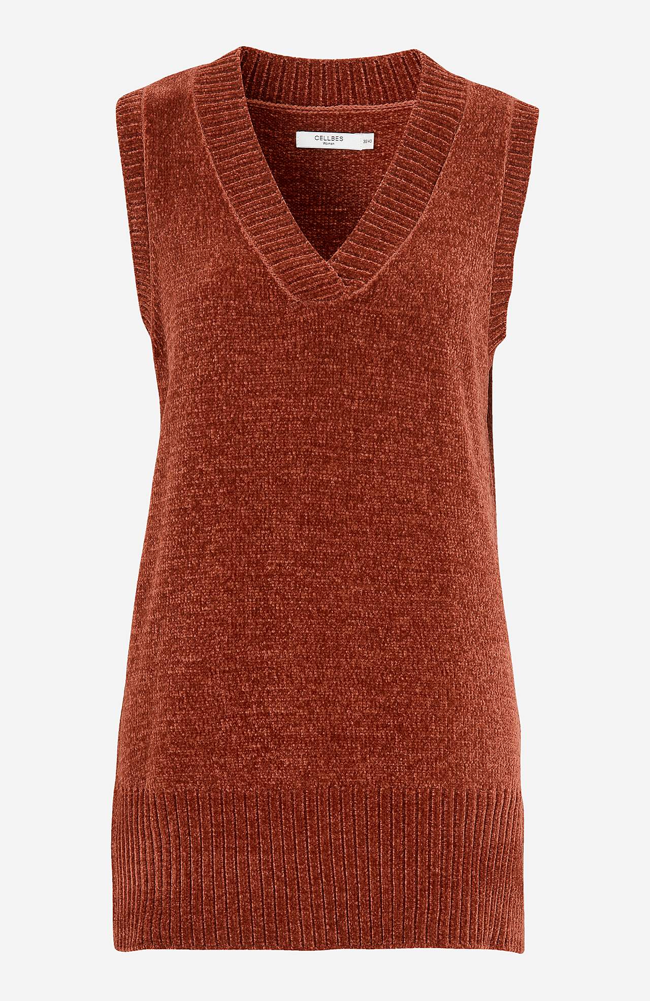 Myk vest i chenille
