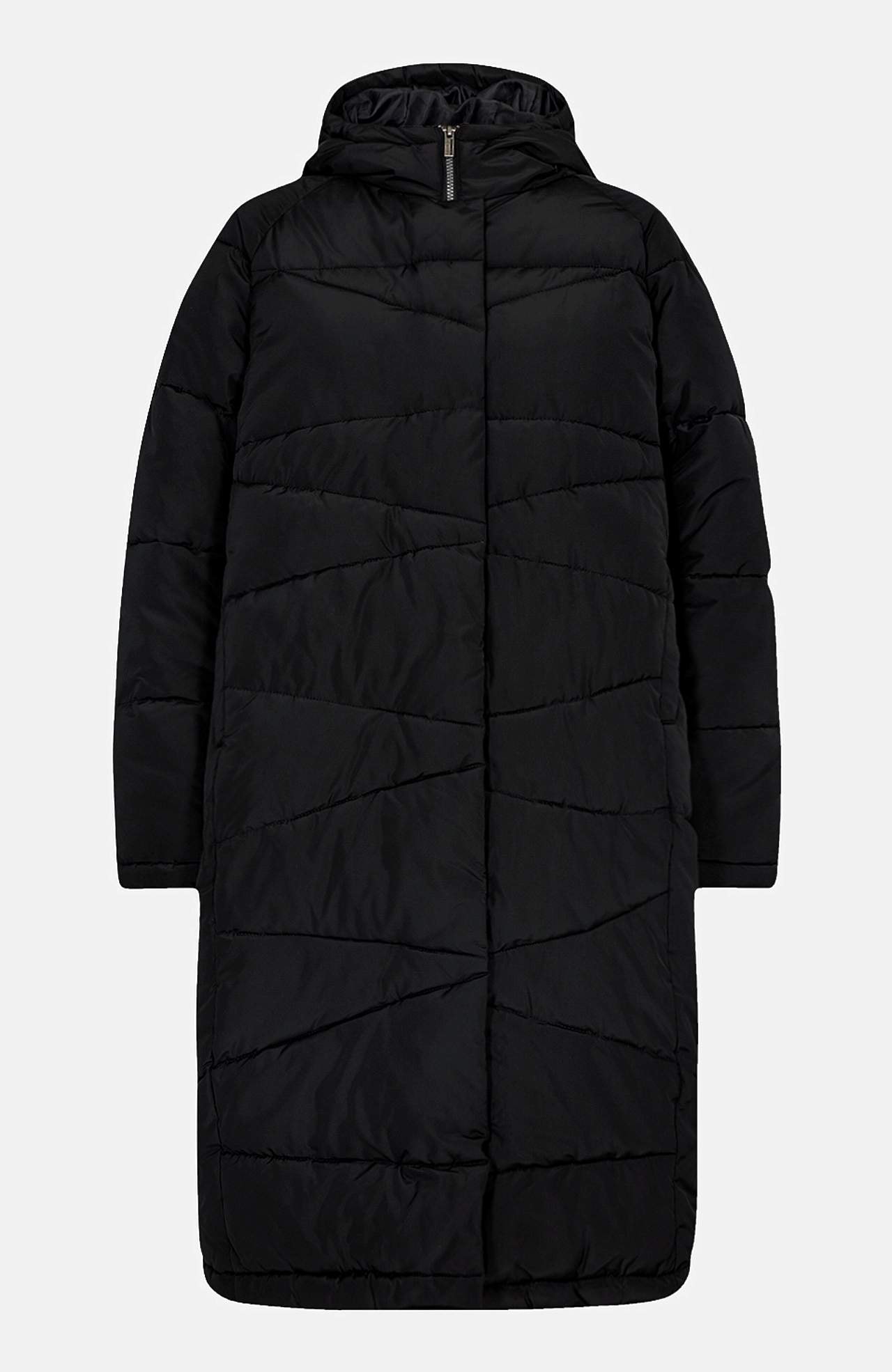 Kåpe med vattert design