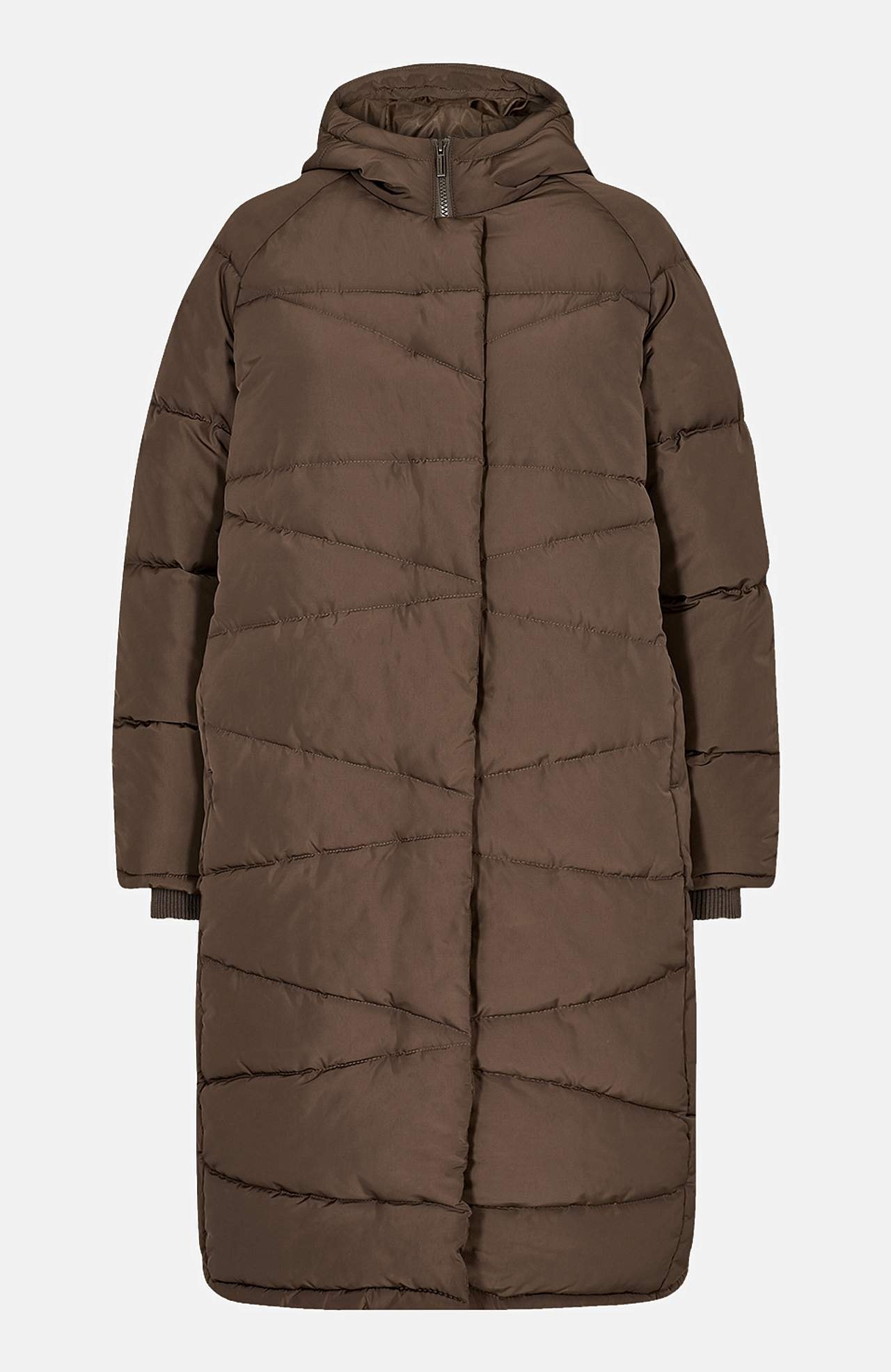 Kåpe med vattert design
